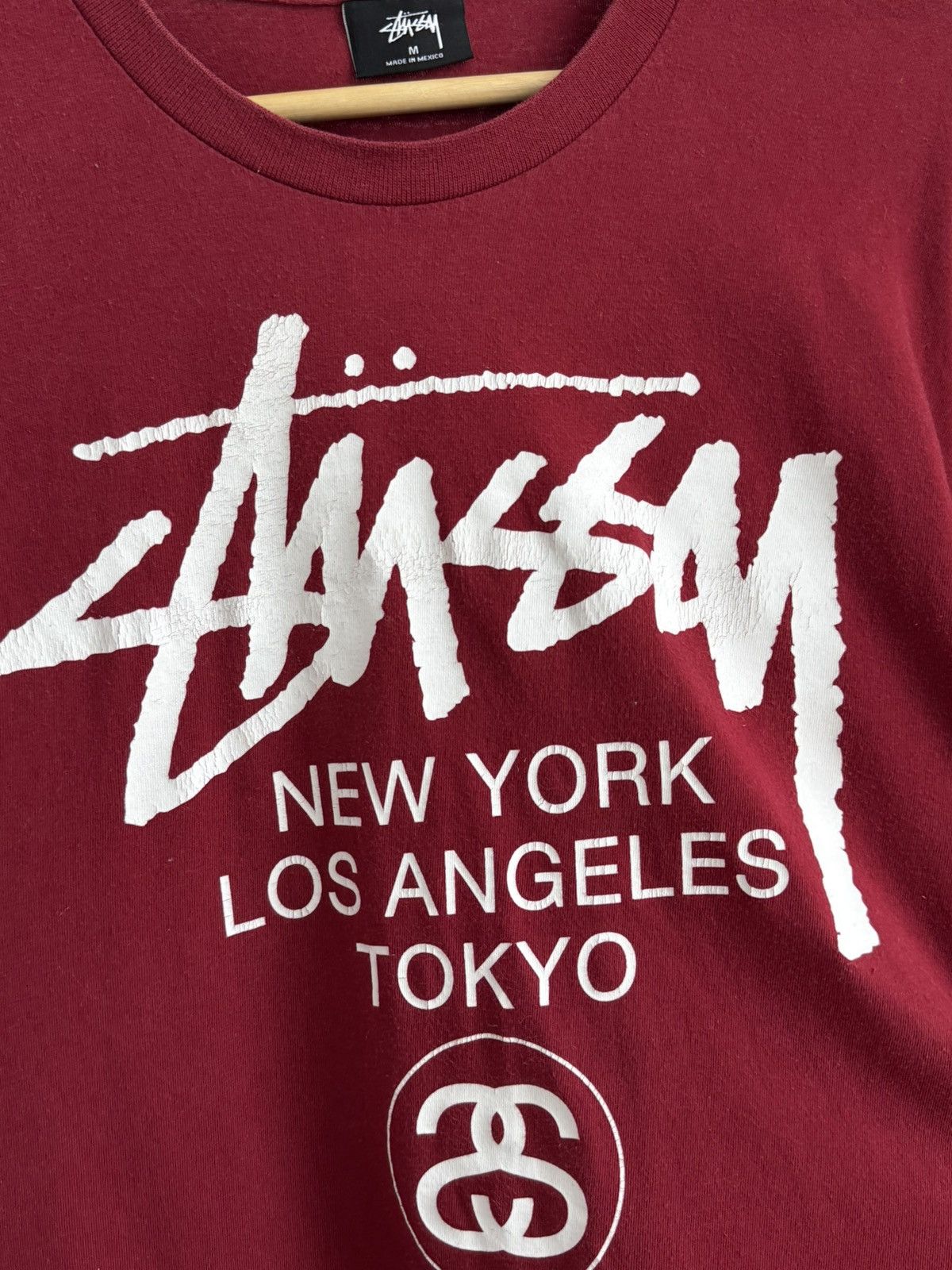 Stussy Stussy All Print Big Logo Long Sleeve Shirt Skate Men Size M Size US M / EU 48-50 / 2 - 4 Thumbnail