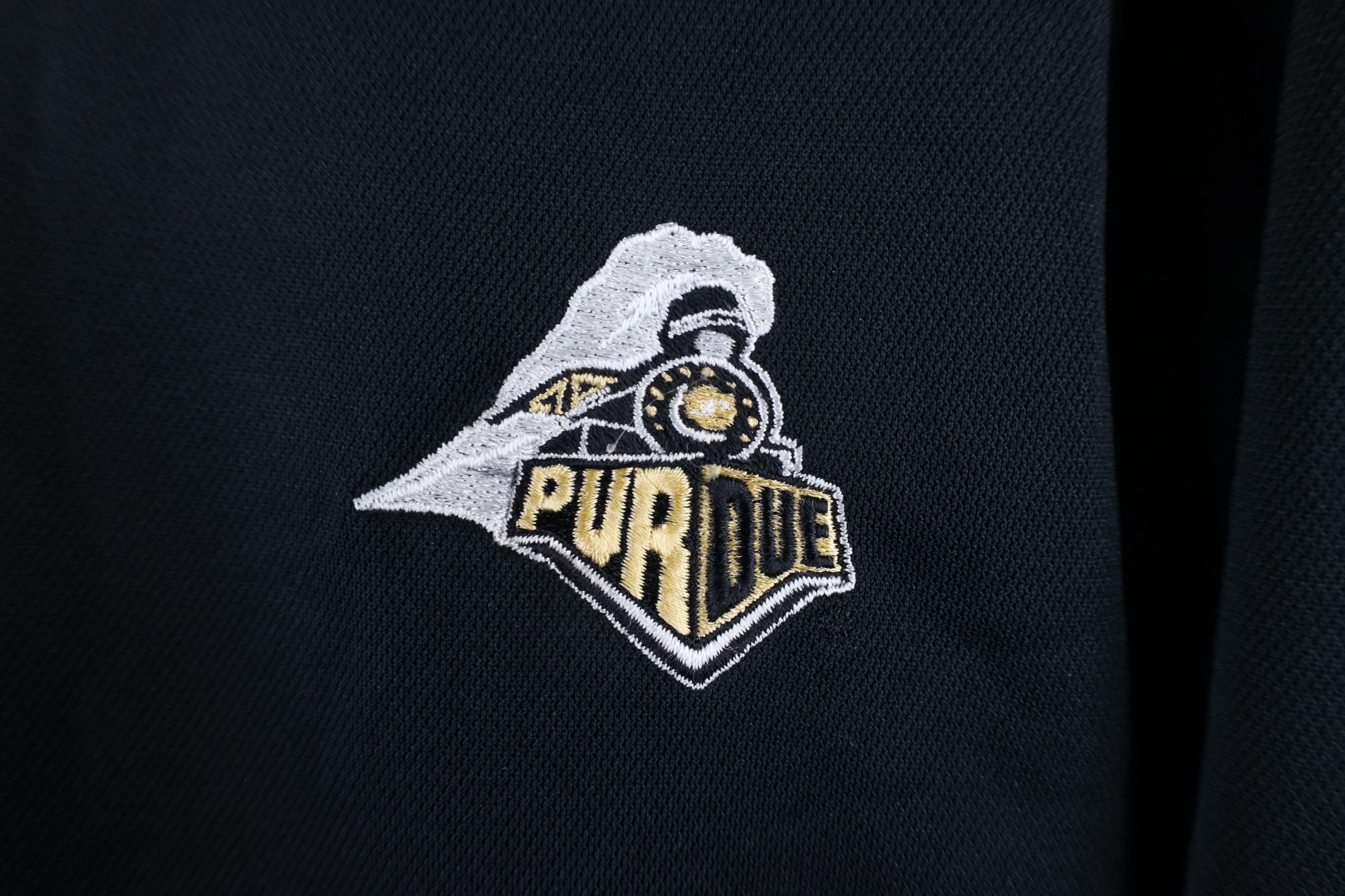 Nike × Vintage Vintage Nike Golf Swoosh Purdue University Mock Neck Shirt Size US L / EU 52-54 / 3 - 4 Thumbnail