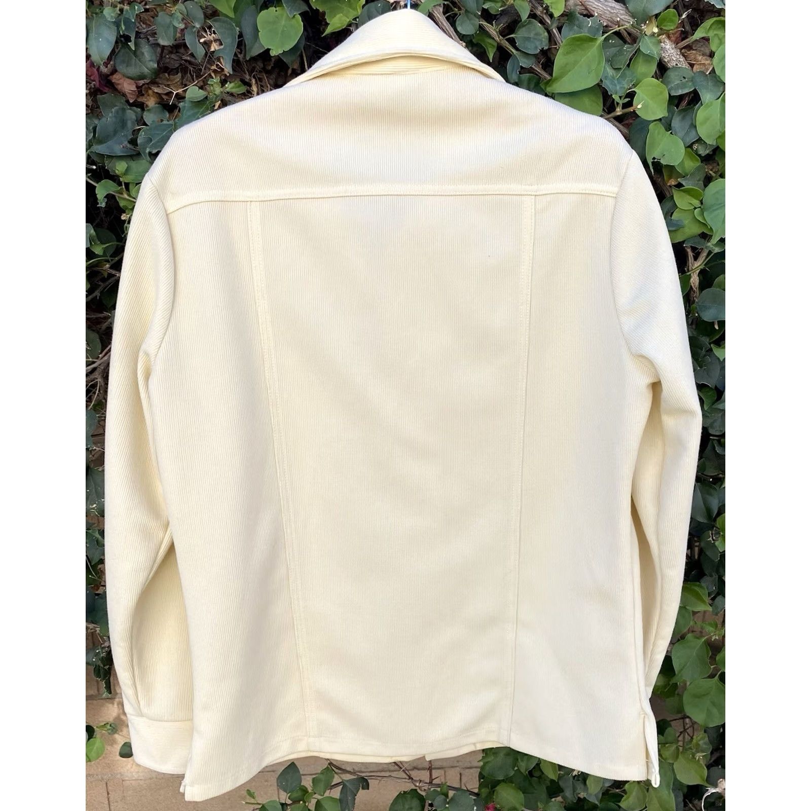 Vintage VINTAGE Tobias Western Shirt Jacket Cream Ribbed Knit Snap Front 70s M Mens Size US M / EU 48-50 / 2 - 4 Thumbnail