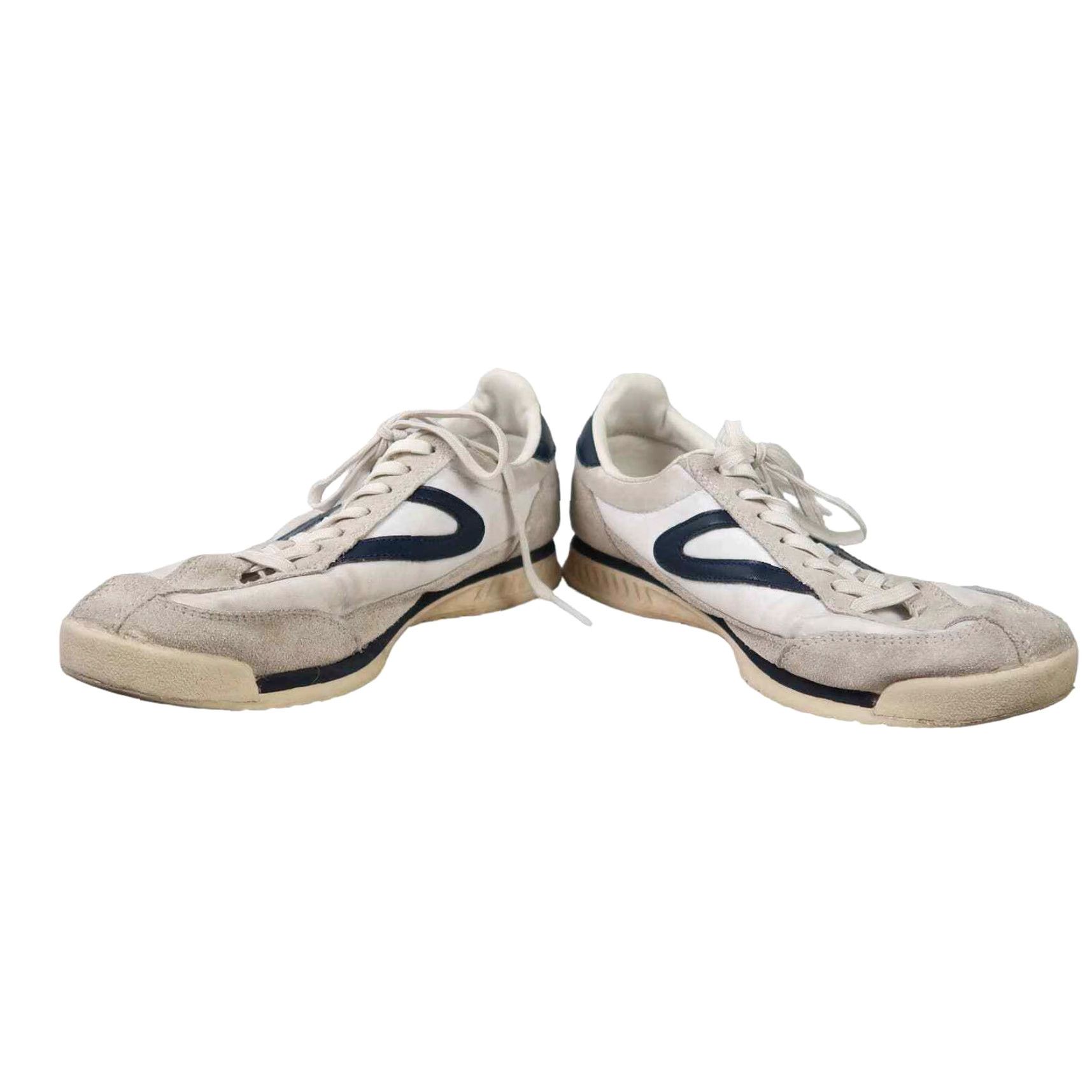 Tretorn Tretorn Sneaker Women's 7 White Navy Rawlins Retro Casual Suede Fabric Spring Summer Fall Size US 7 / IT 37 - 3 Thumbnail