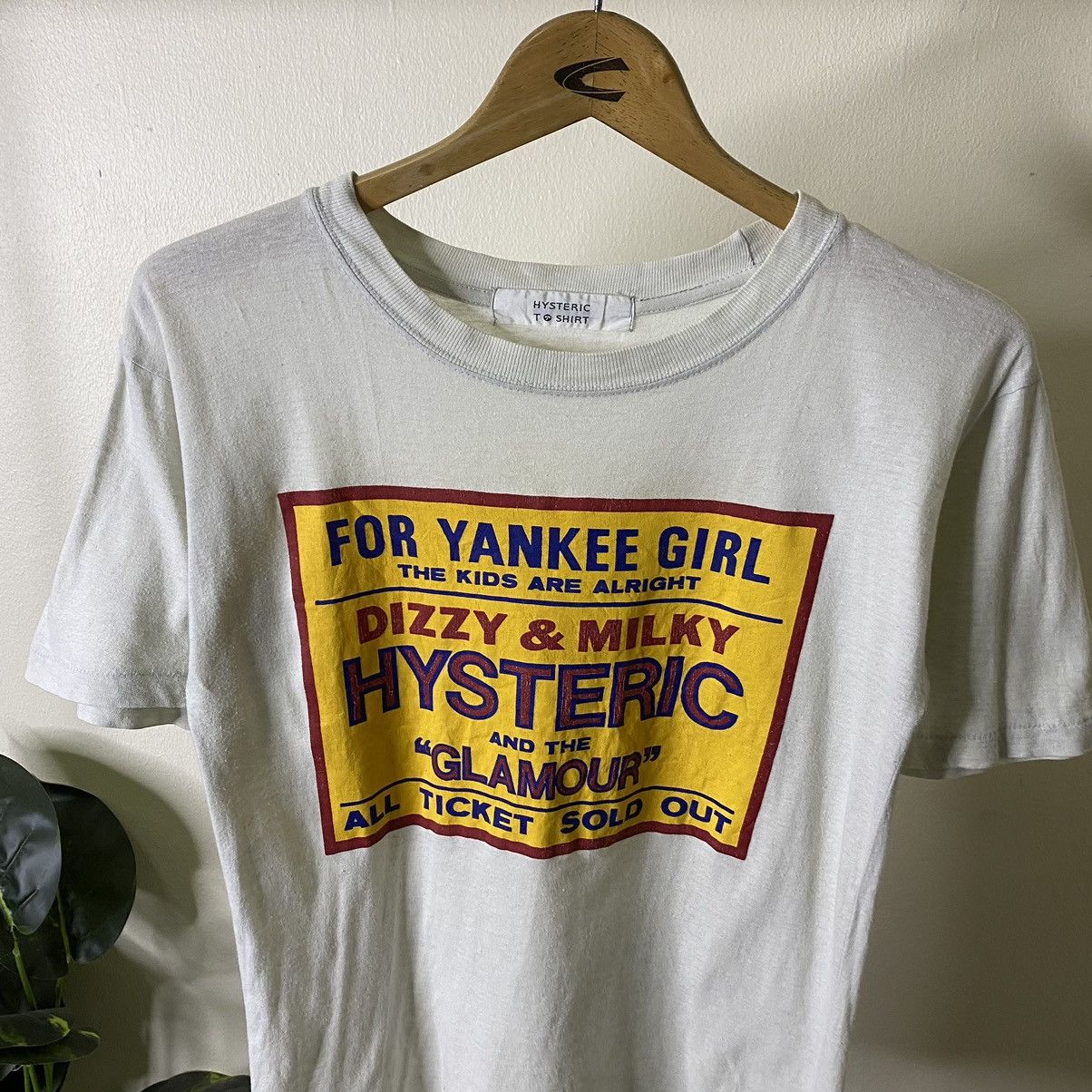 Hysteric Glamour Vintage Dizzy & Milky Hysteric Glamour Yankee Girl Tee Size US S / EU 44-46 / 1 - 2 Thumbnail