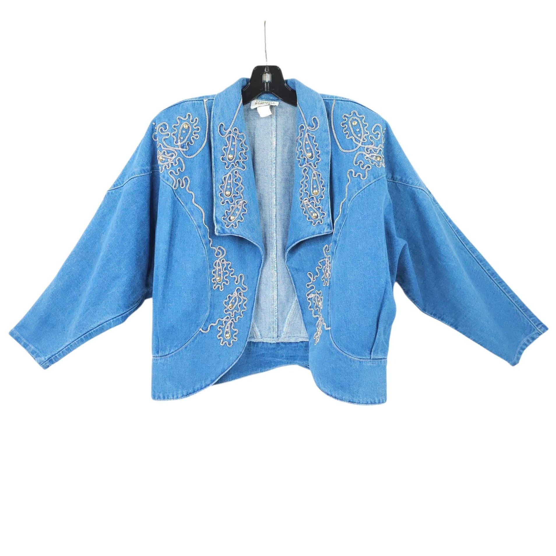 Other Pado Denim Western Jacket Womens S Vintage Embellished Open Size S / US 4 / IT 40 - 1 Thumbnail