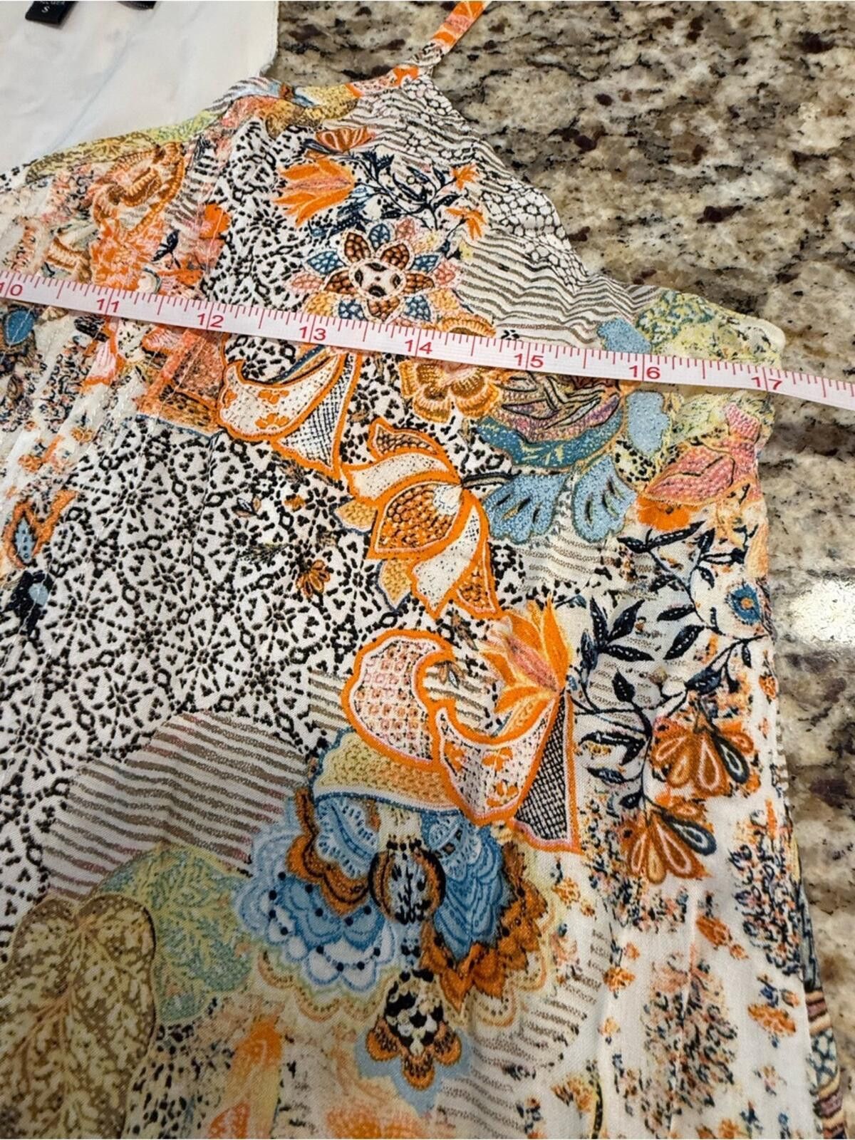 Sanctuary Sanctuary boho floral geometric patchwork tank top SZ SM Size S / US 4 / IT 40 - 10 Thumbnail
