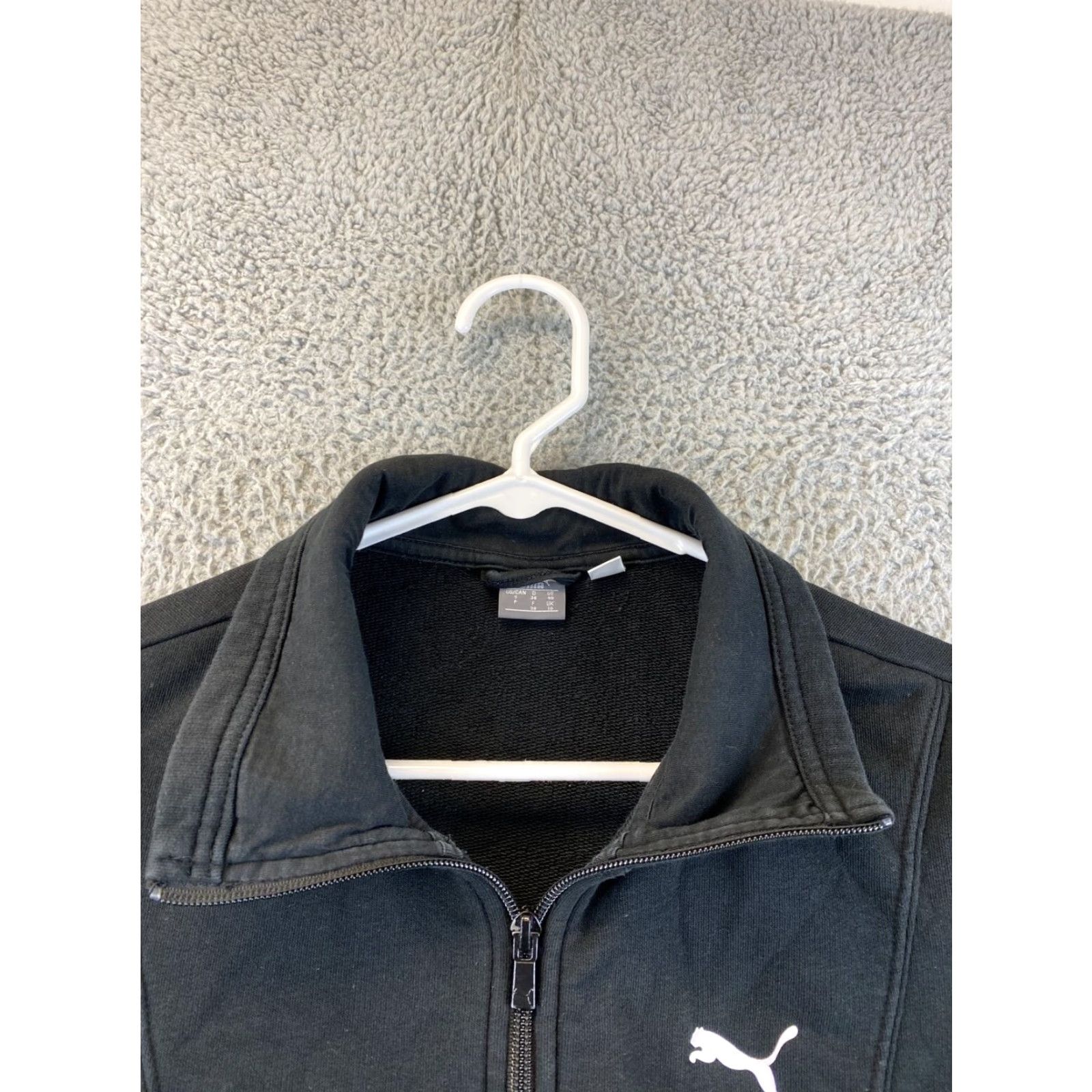 Puma PUMA Women's Sweat Jacket Small Black Full Zip Long Sleeve Athleisure Fall Winter Spring Women's Clothing Size S / US 4 / IT 40 - 3 Thumbnail
