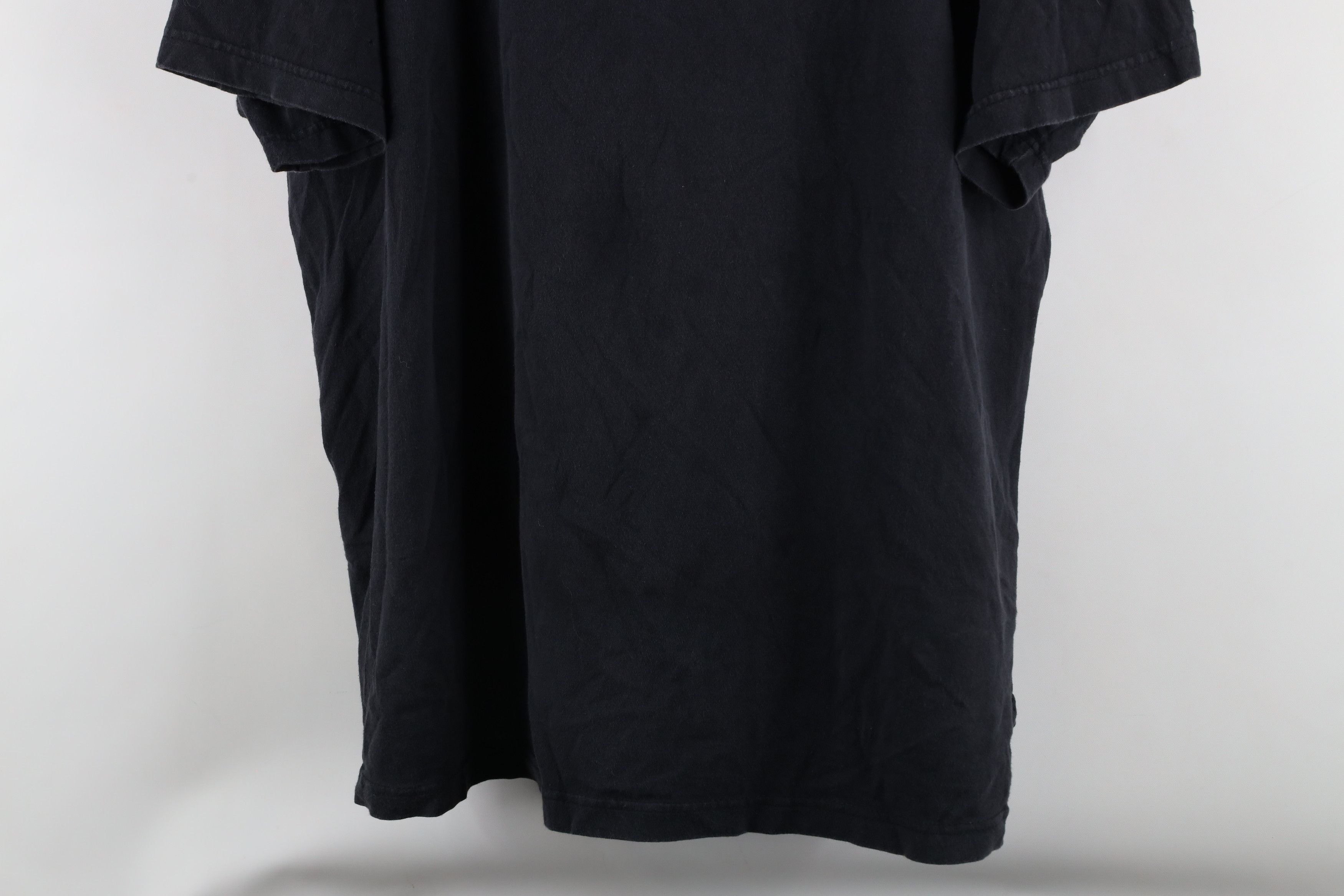 Vintage Vintage 90s Streetwear Short Sleeve T-Shirt Black Cotton Size US XXL / EU 58 / 5 - 3 Thumbnail