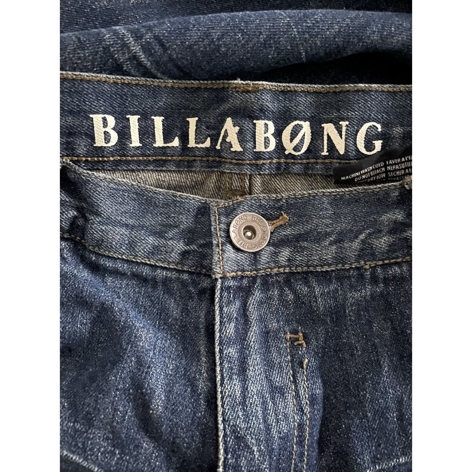 Billabong Billabong Men Jeans Straight Fit Dark Blue Size 36 Size US 36 / EU 52 - 5 Thumbnail
