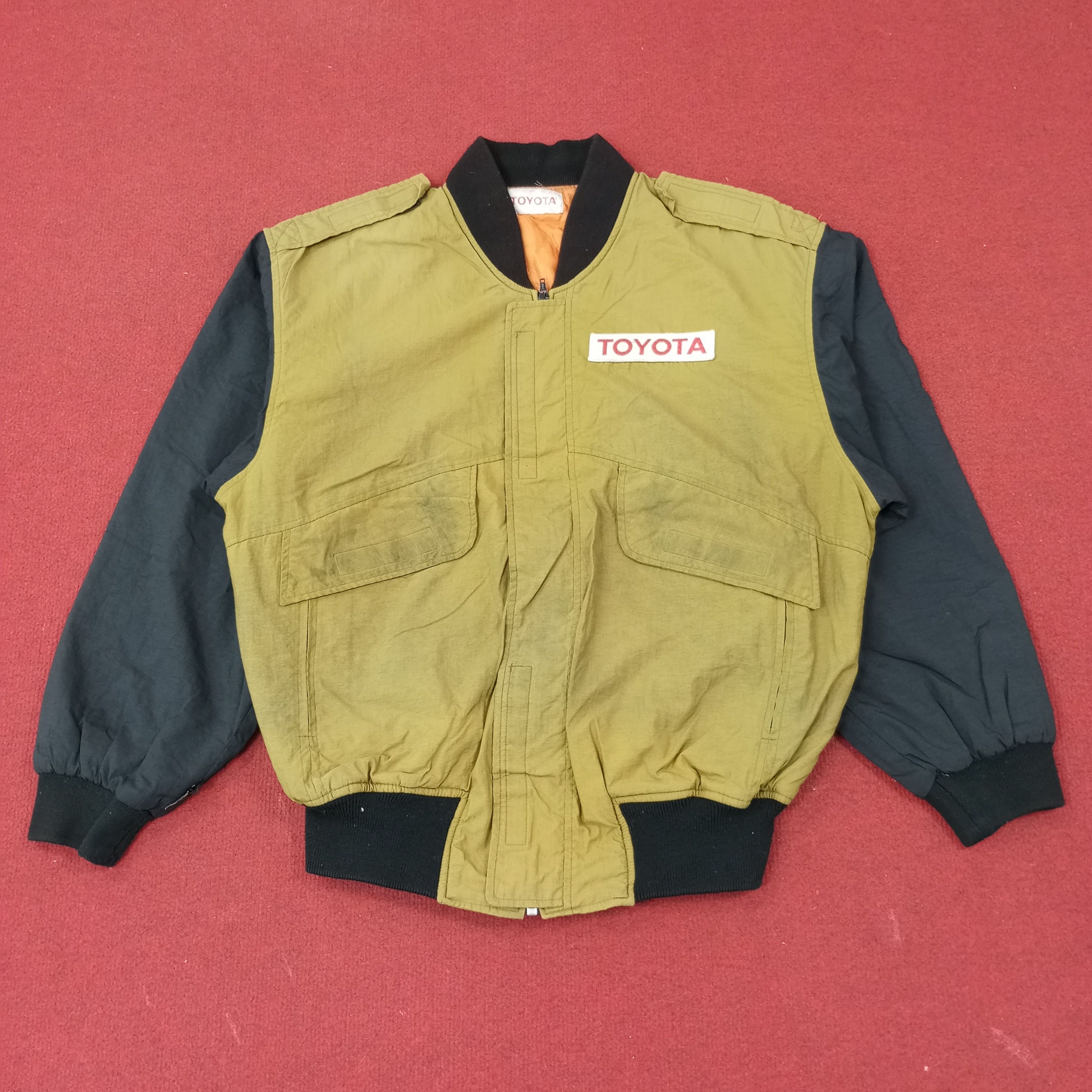 Japanese Brand × Vintage Toyota Japanese Motorsports Racing Style Jacket c231n16 Size US L / EU 52-54 / 3 - 3 Thumbnail