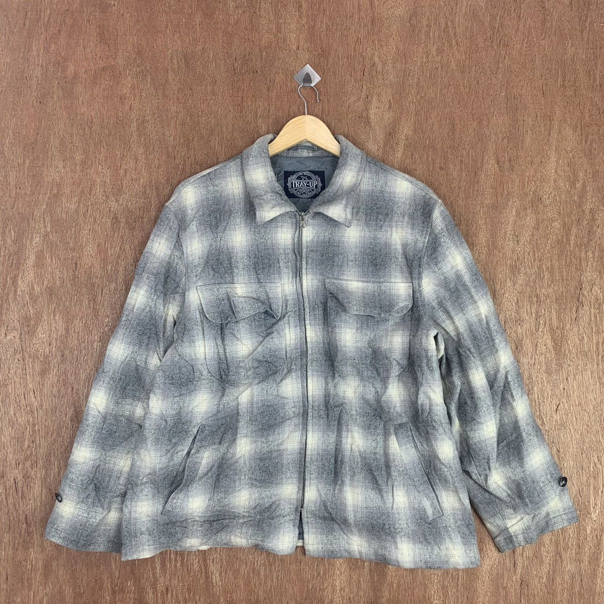 Japanese Brand × Vintage Tray- Up 🔥 Vintage Cowboy Shirt Fully Zipper Size US M / EU 48-50 / 2 - 3 Thumbnail