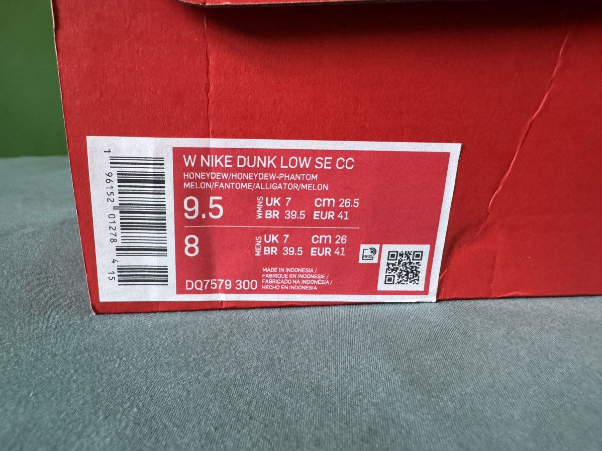 Nike Nike Dunk Low Honeydew 2022 Size US 9.5 / IT 39.5 - 8 Thumbnail
