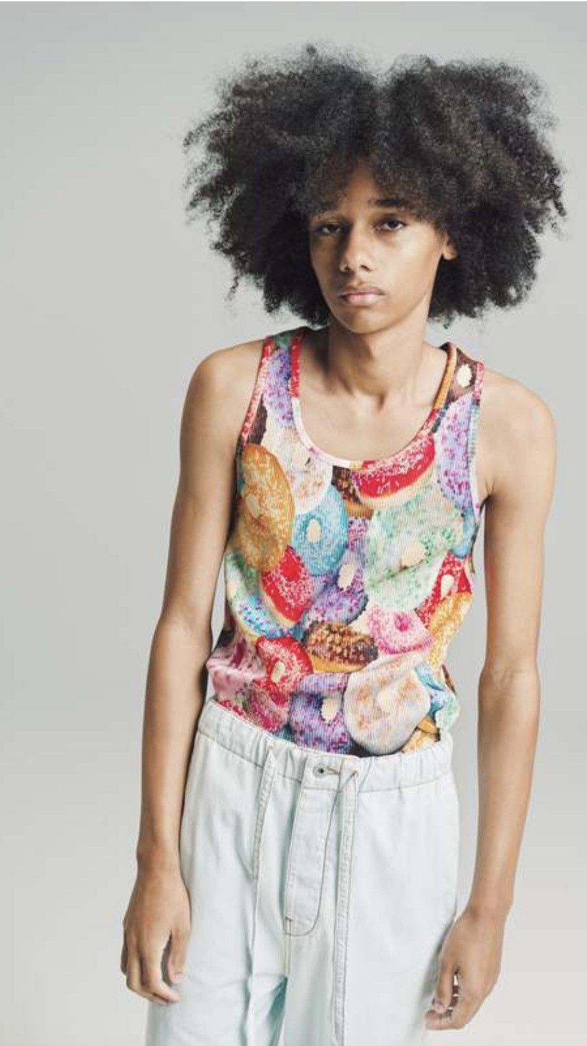 Loewe LOEWE COTTON RIBBED TANK TOP - DONUTS Size US XL / EU 56 / 4 - 3 Thumbnail