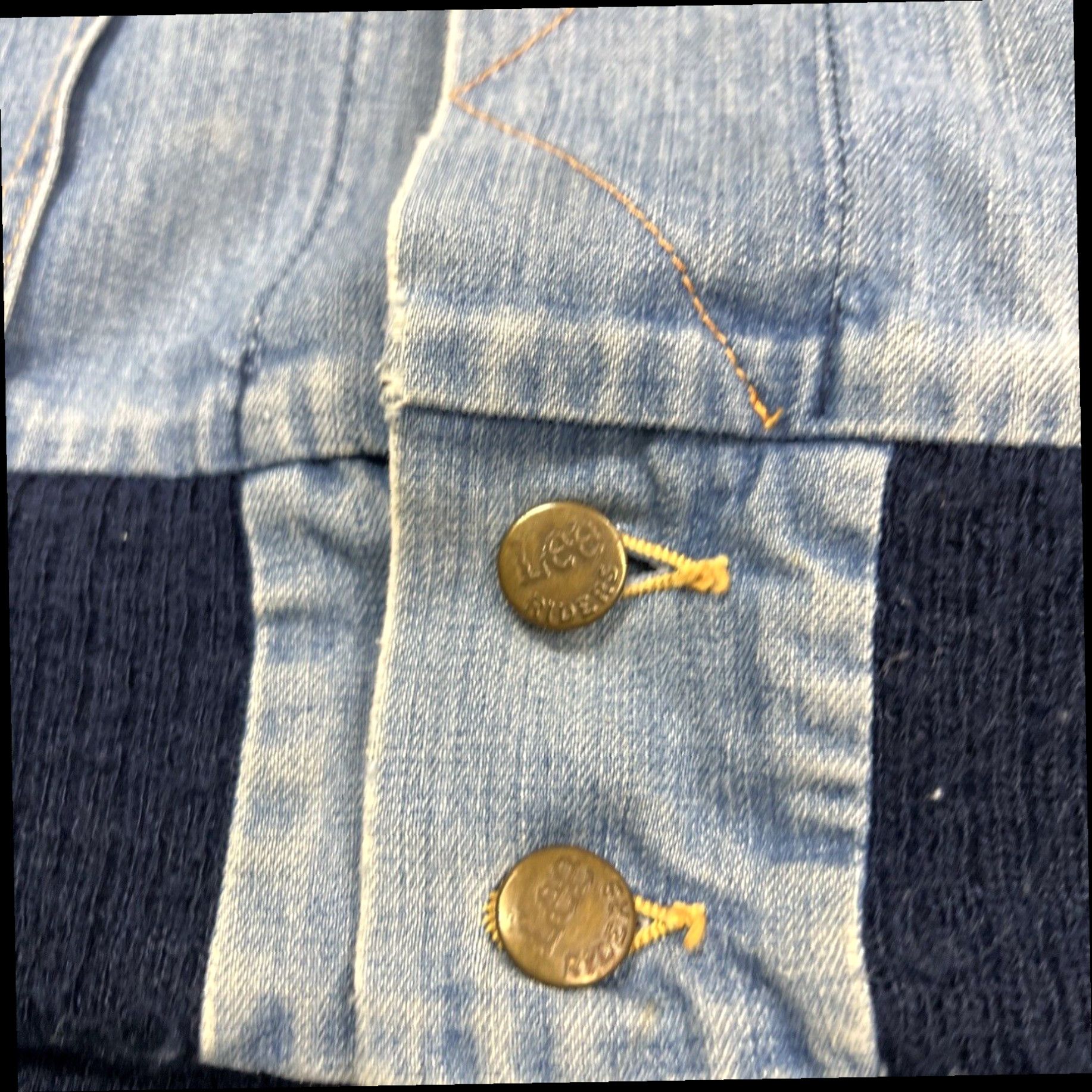 Lee Vintage Lee Riders Denim Blue Trucker Jacket USA Made Size Small/ Medium Size US S / EU 44-46 / 1 - 4 Thumbnail