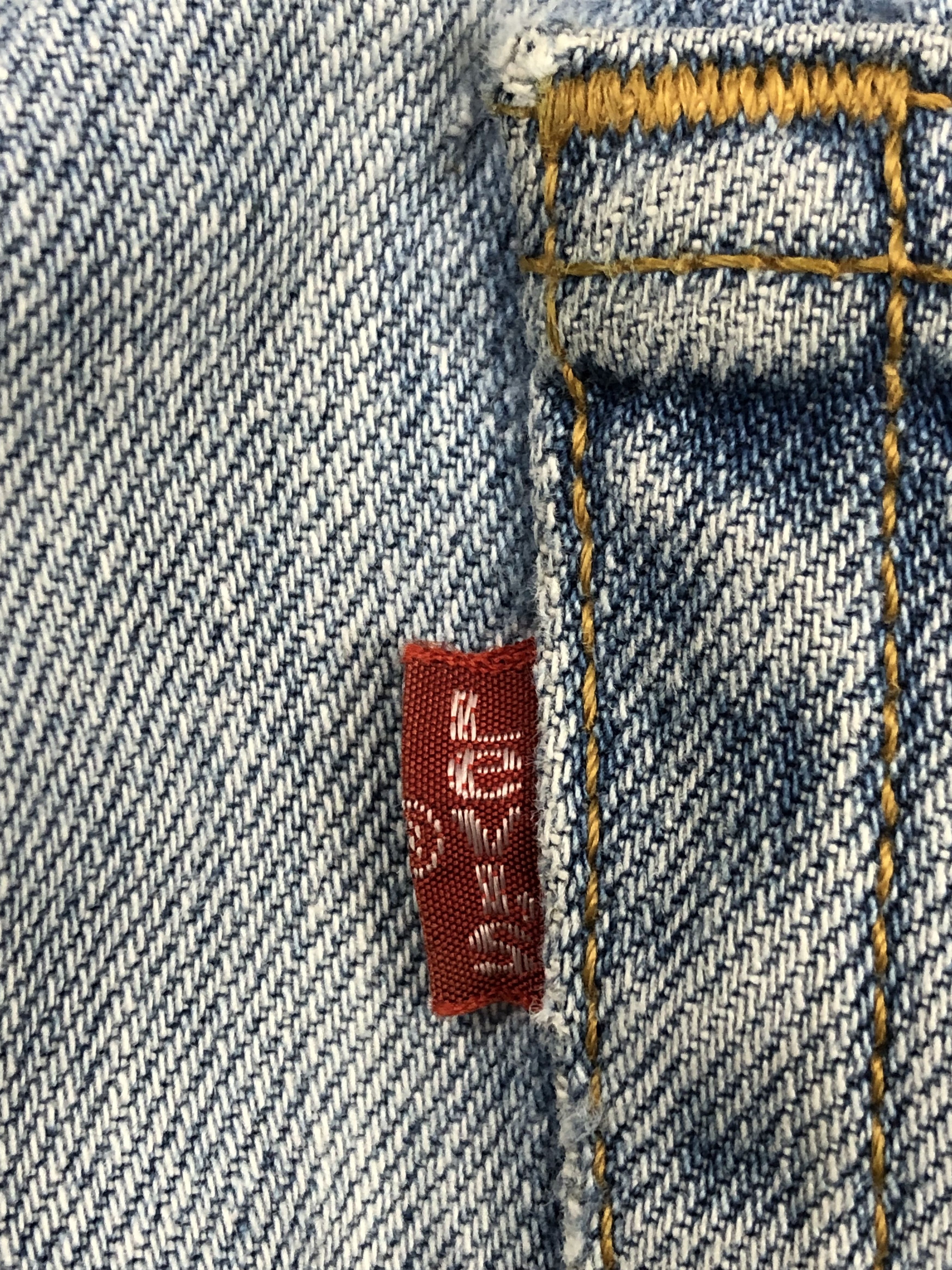 Levi's Vintage Levis 508 Faded Blue Jeans DPP0113 Size US 31 - 7 Thumbnail