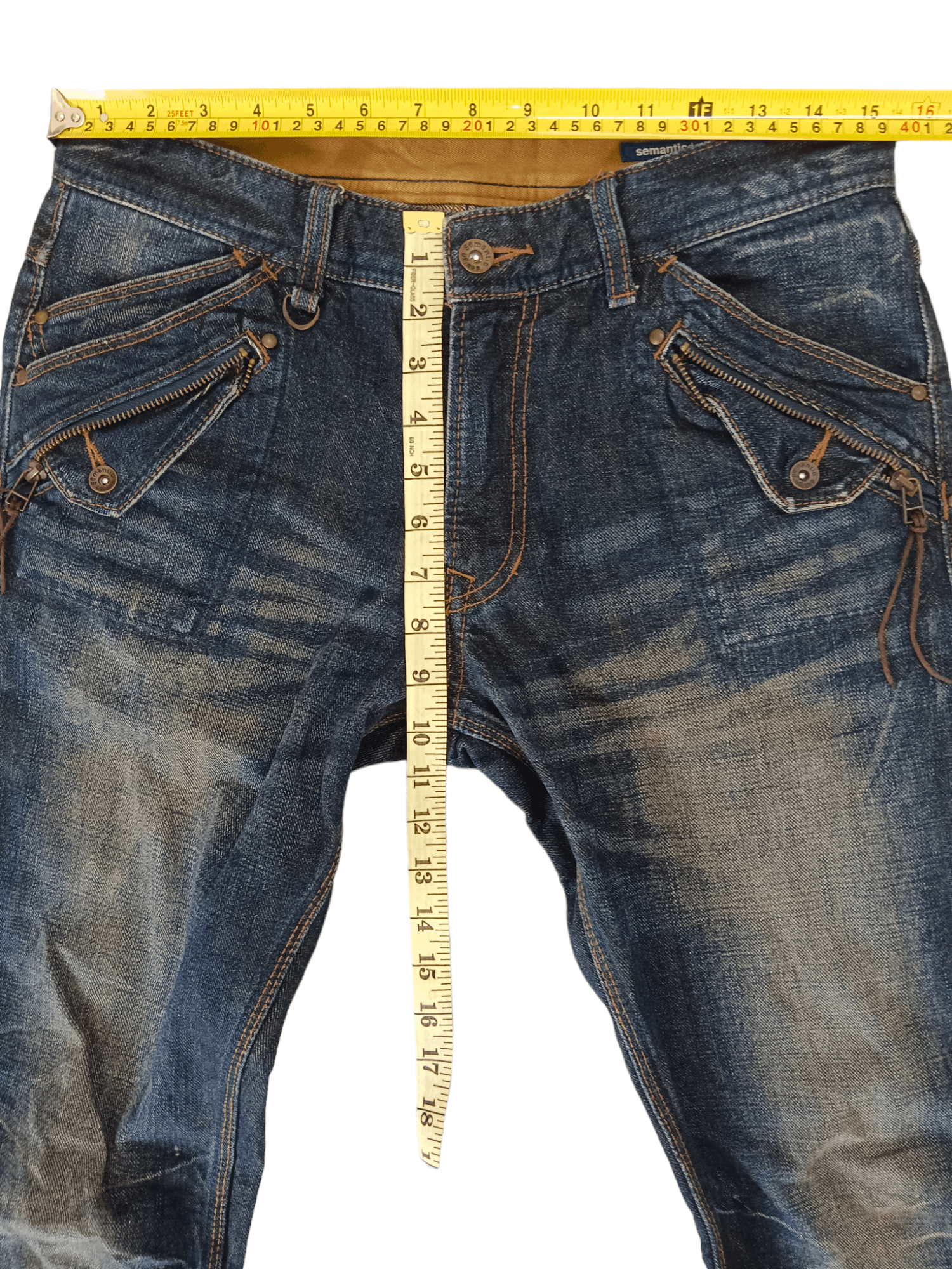 semanticdesign Semantic Design Minimalist Flare Denim Size US 30 / EU 46 - 11 Thumbnail