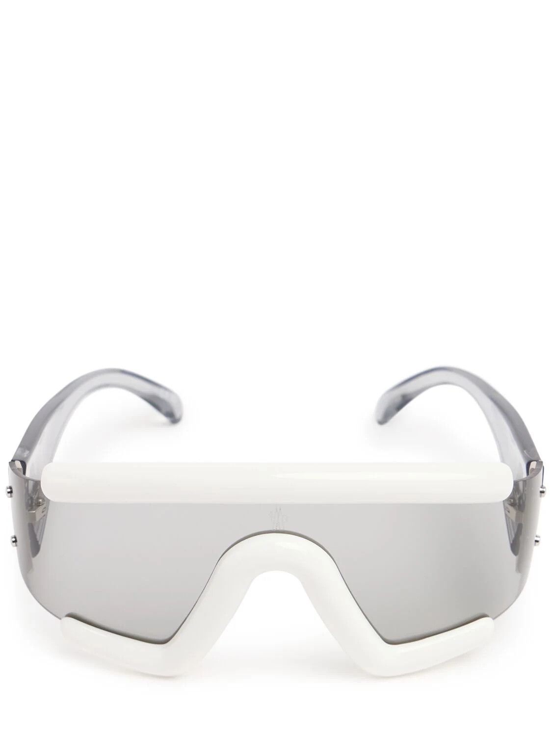Moncler o1y0225 Size : OS / 99 mm Sunglasses in White/Grey Size ONE SIZE - 1 Thumbnail