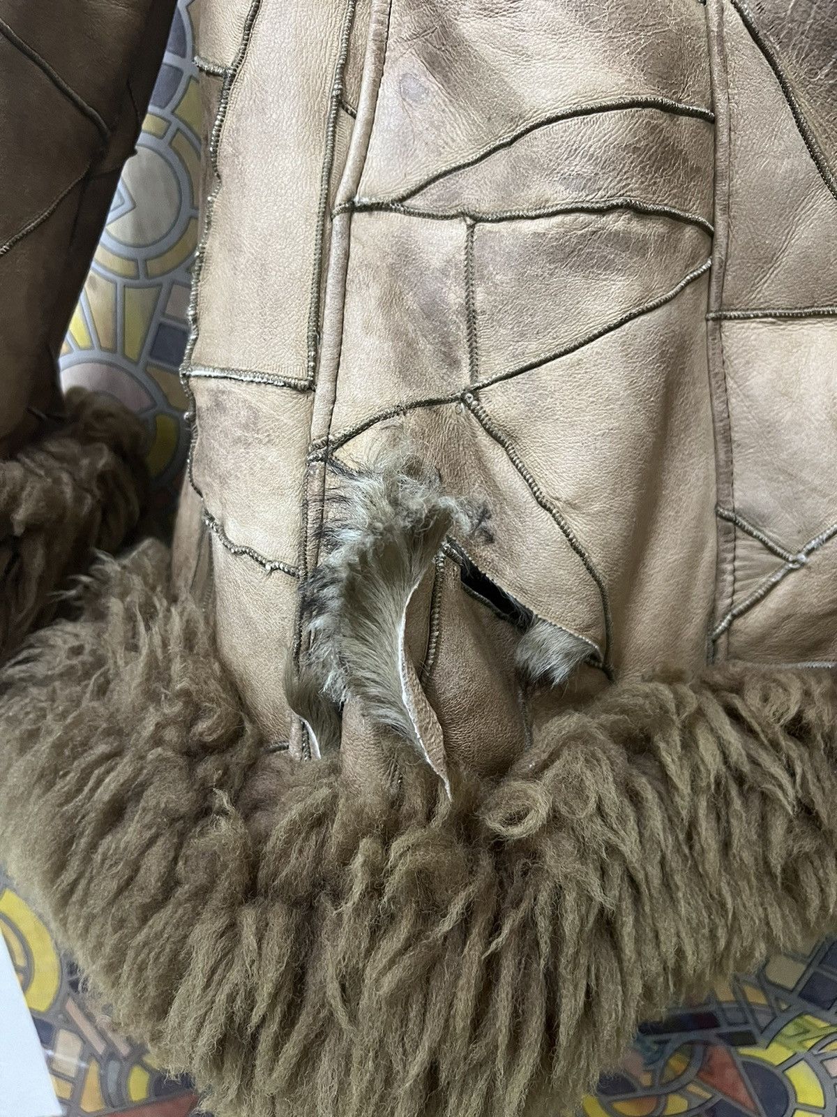 Japanese Brand × Leather RARE SHEEPSKIN COAT FUR LEATHER JACKET UNISEX Size S / US 4 / IT 40 - 13 Thumbnail