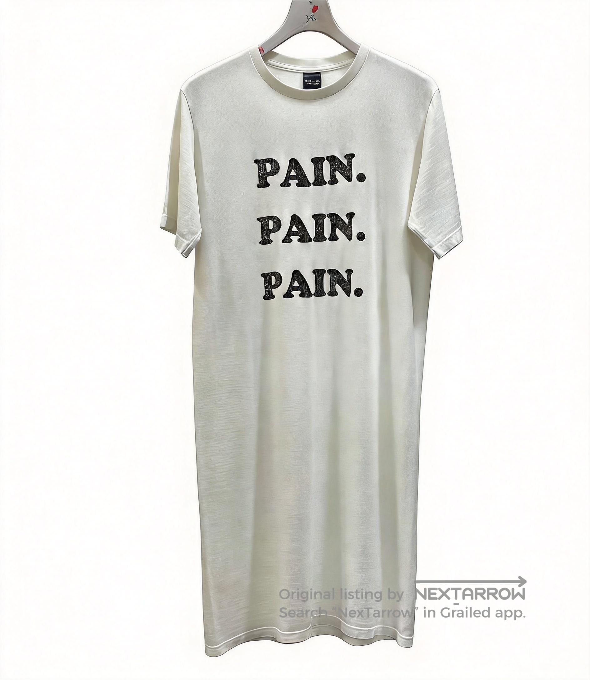 Number (N)ine *Rare!* Number Nine 2003 s/s Pain. Pain. Pain. T
