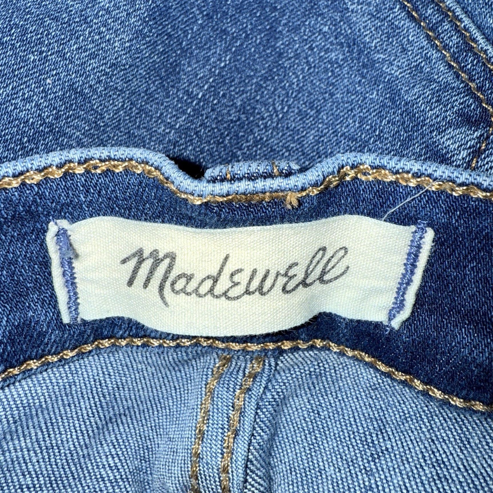 Madewell Madewell Jeans Women 10” Roadtripper Cotton Skinny Blue Size 24x26 Adults Female Clothing Size 42" / US 20 - 4 Thumbnail