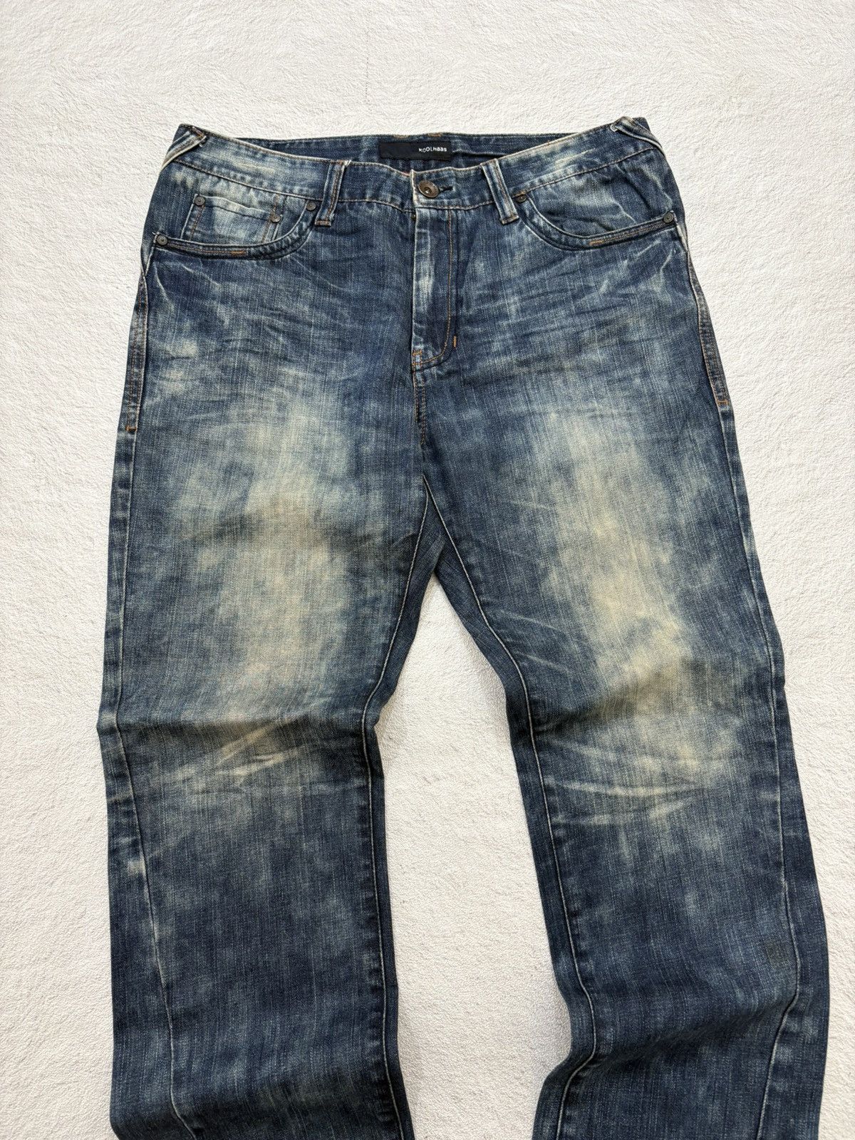 Hysteric Glamour 2000s koolhas japan acid wash denim y2k style Size US 34 / EU 50 - 2 Thumbnail