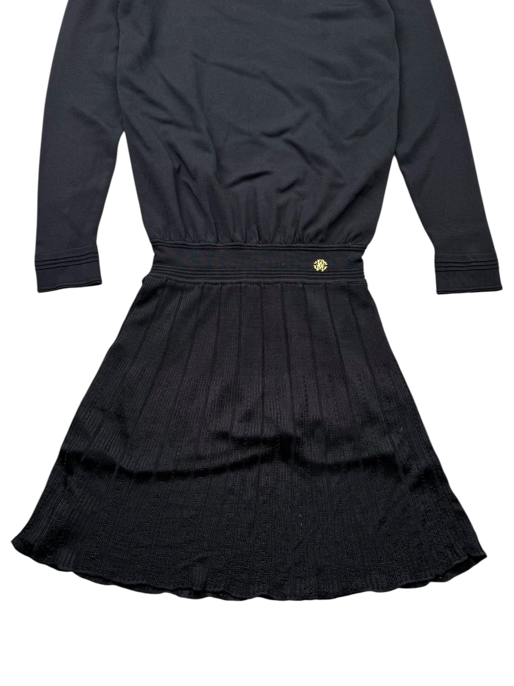 Cavalli Class Roberto Cavalli Dress With Long Sleeve (D10) Size XS / US 0-2 / IT 36-38 - 3 Thumbnail
