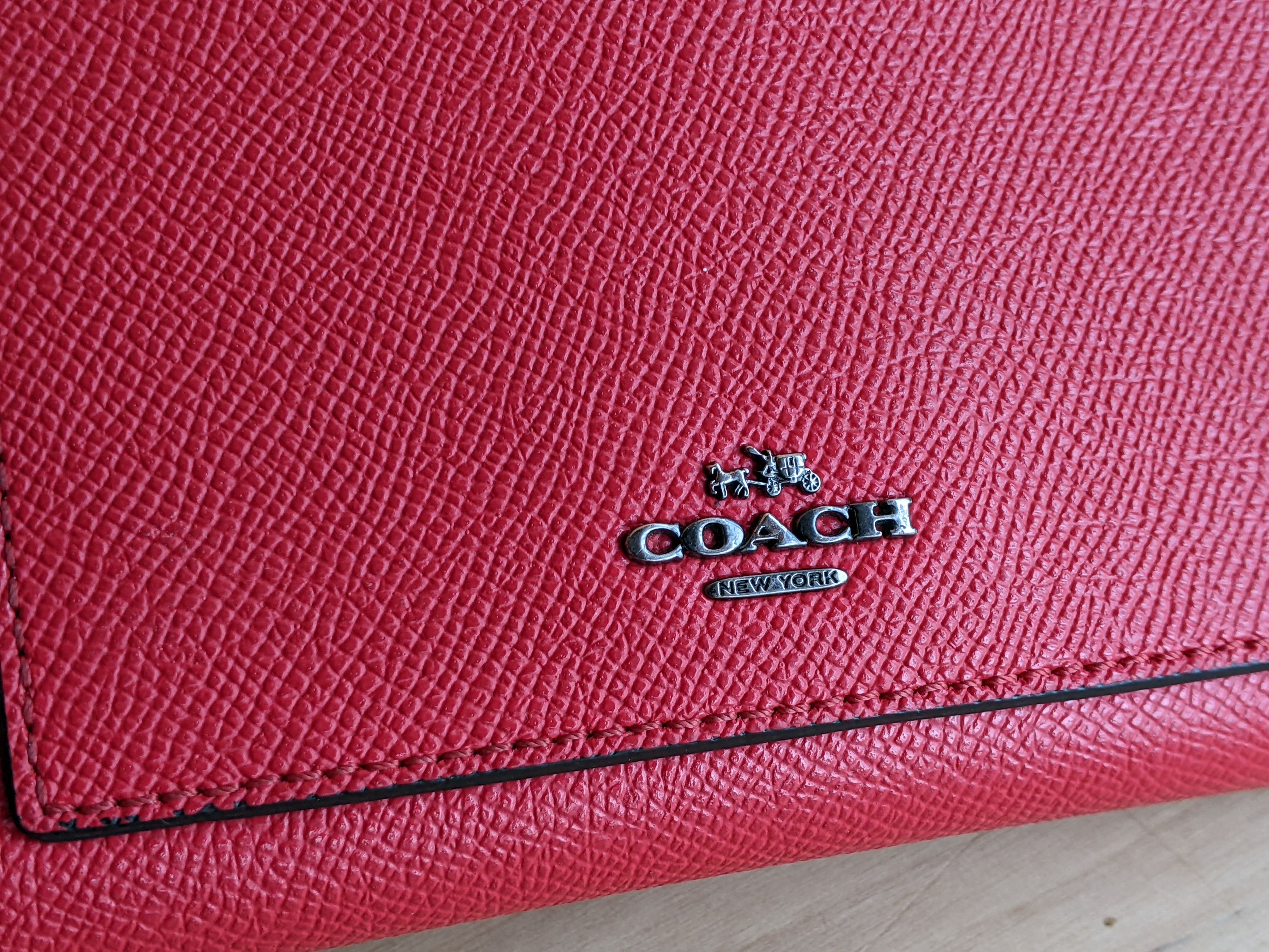 Coach Coach Accordion Zip Wallet Red Prada Vivienne Westwood Size ONE SIZE - 20 Thumbnail