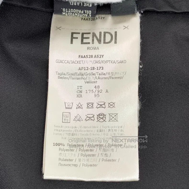 Fendi Fendi Brown-green hooded zipper, long-sleeve jacket coat Size US M / EU 48-50 / 2 - 7 Thumbnail
