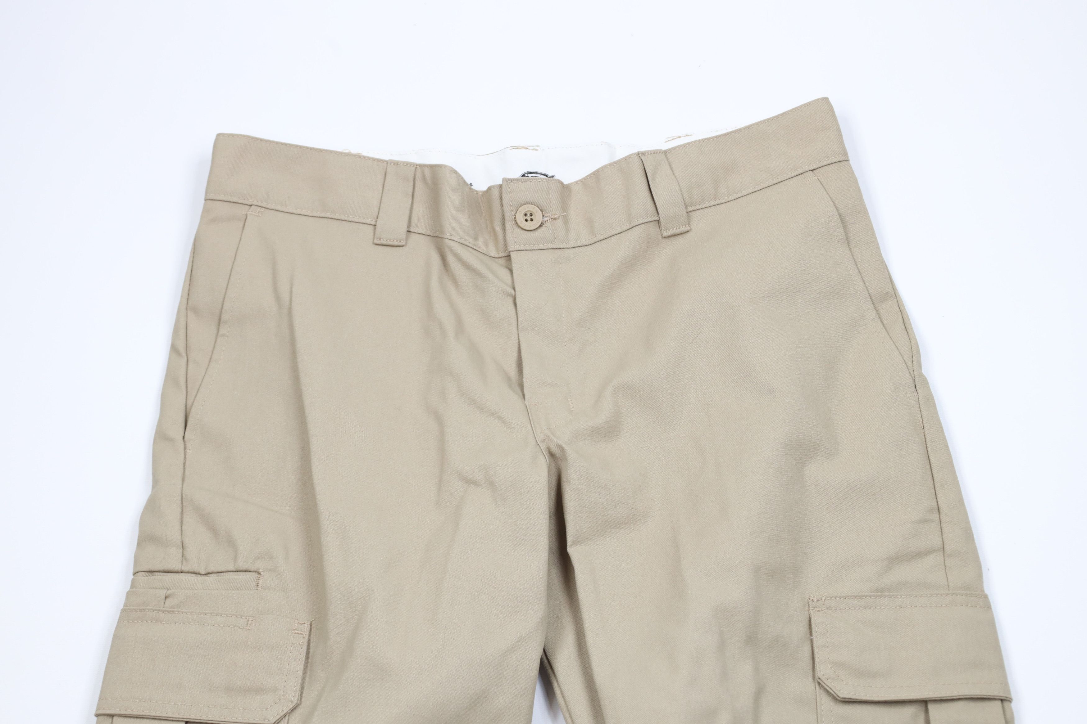 Dickies Vintage Dickies Straight Wide Leg Cargo Pants Workwear Beige Size US 34 / EU 50 - 2 Thumbnail