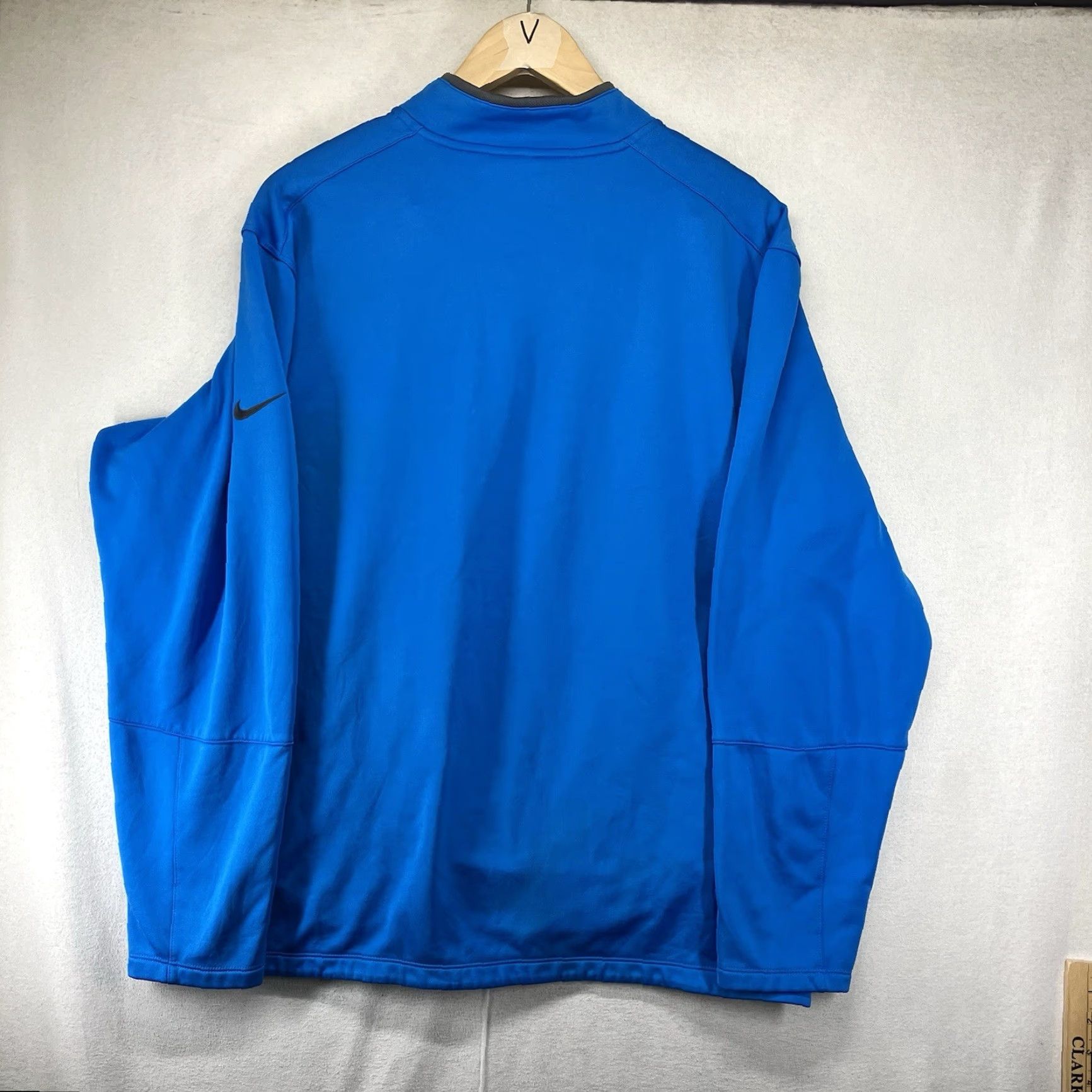 Nike Nike Golf Sweatshirt Mens XL Blue 1/4 Zip Pullover Tour Performance ThermaFit Size US XL / EU 56 / 4 - 2 Thumbnail