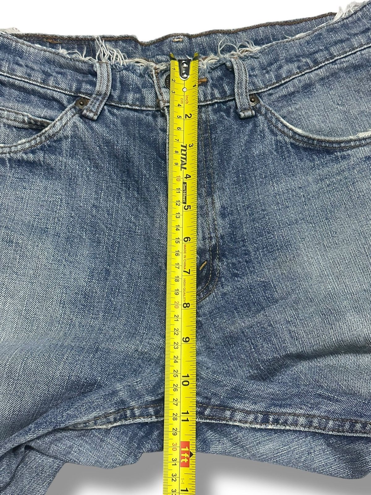 Levi's Levis 612 Vintage Orange TabDistressed Baggy & BlueWash Size US 30 / EU 46 - 17 Thumbnail