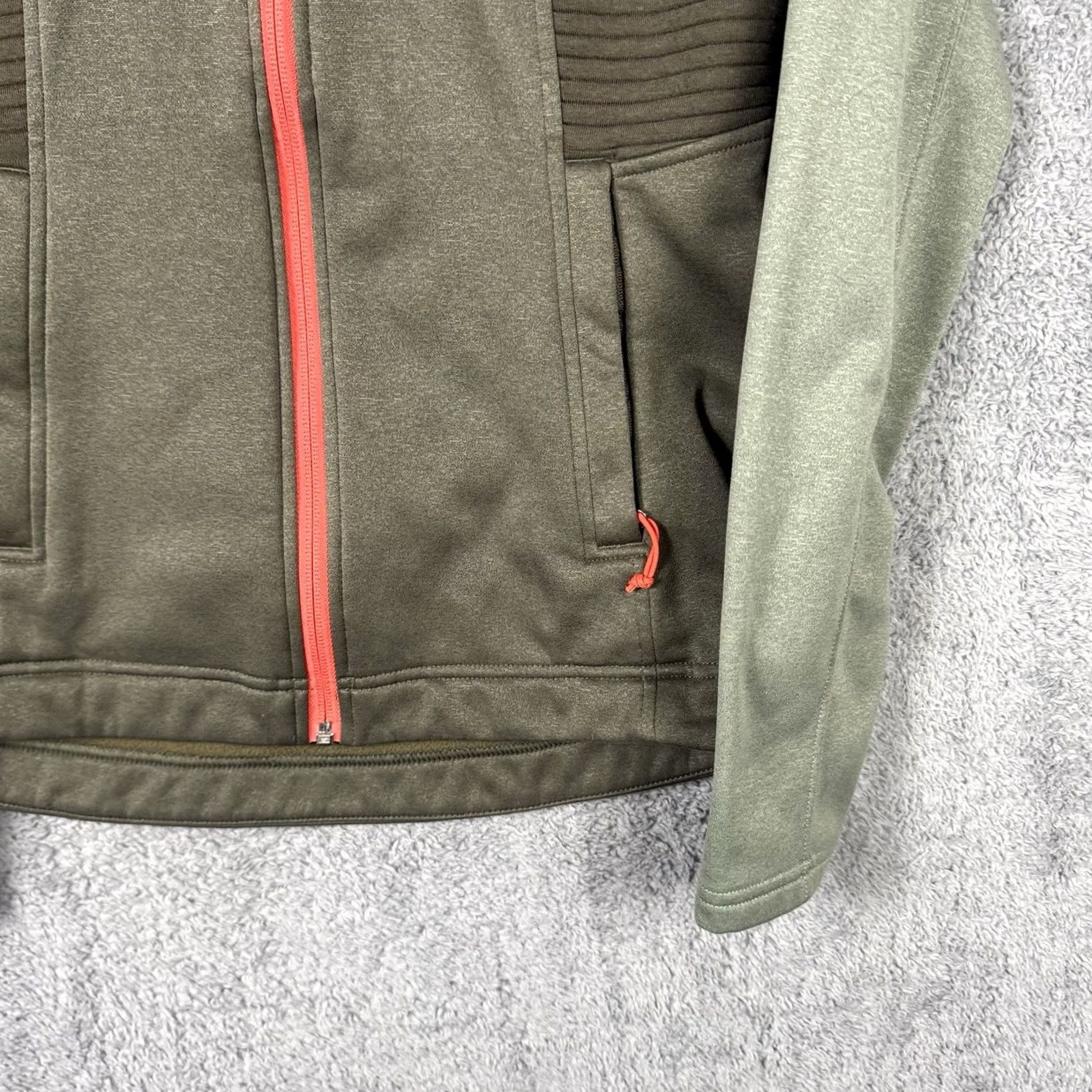 The North Face VINTAGE The North Face Hoodie Womens XS Raschel Fleece Jacket Sweatshirt Full Zip Green Size XS / US 0-2 / IT 36-38 - 3 Thumbnail