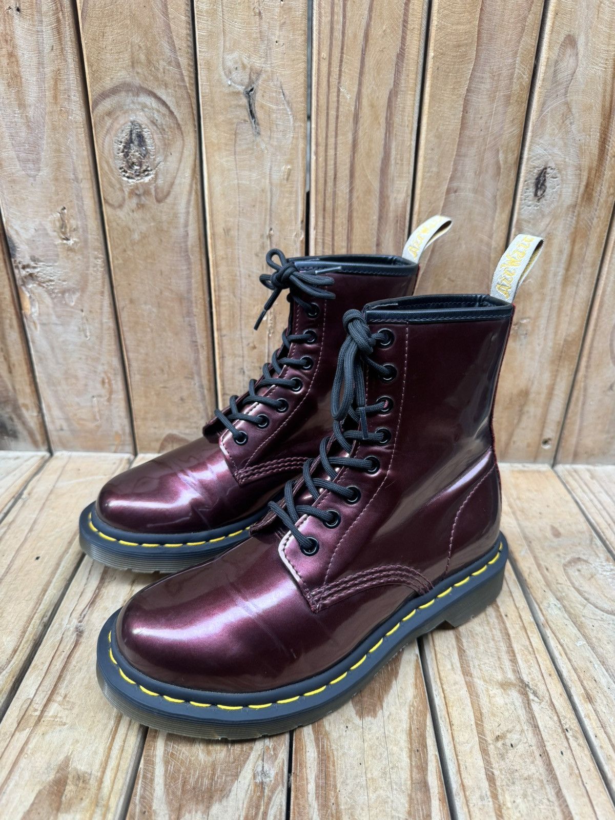 Dr. Martens Dr.Martens 1460 vegan chrome women Lace up Boots US 6 UK 4 Size US 7 / IT 37 - 1 Thumbnail