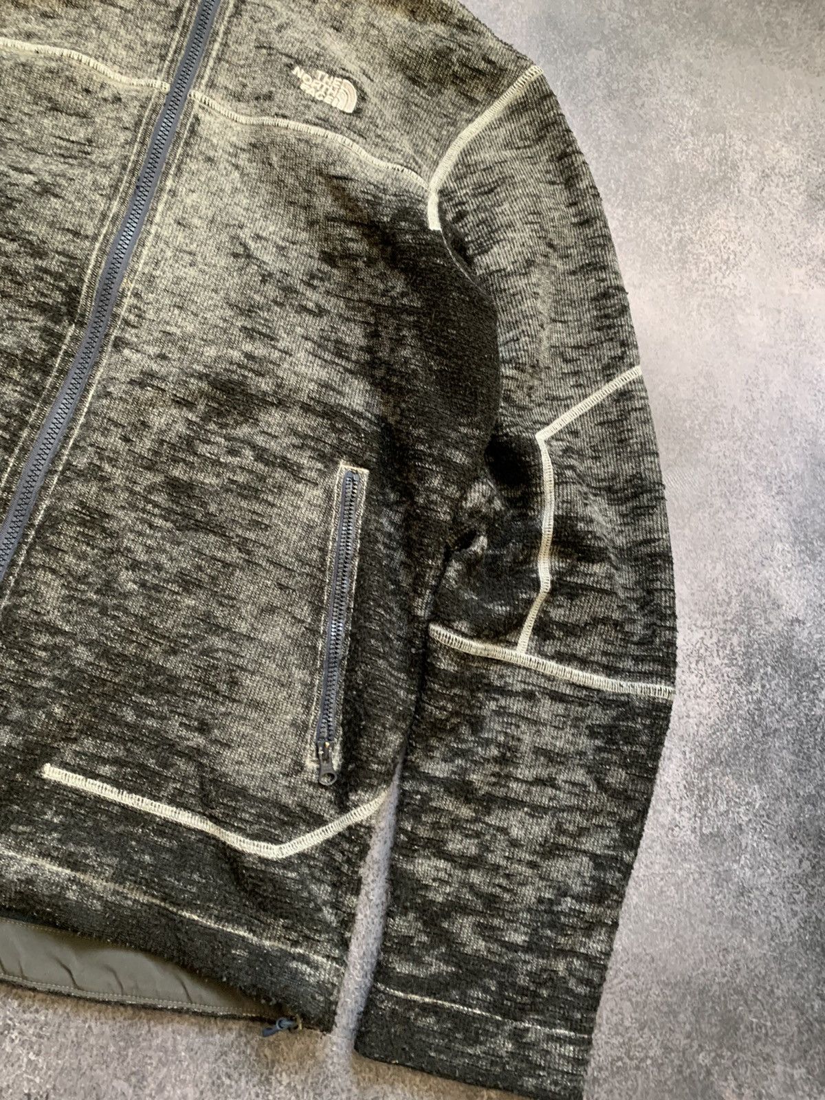 The North Face × Vintage The North Face zip fleece sherpa hoodie jacket vintage Size US M / EU 48-50 / 2 - 4 Thumbnail