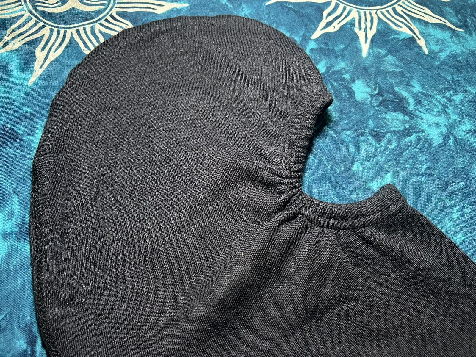 Vintage Vintage Black Growag Mask balaclava Knitted Face Car Race Size ONE SIZE - 4 Thumbnail