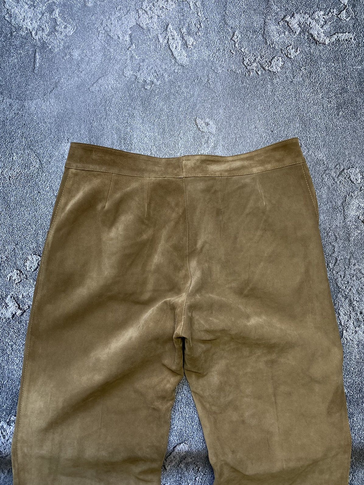Marni Marni suede leather pelle wide pants Size 28" / US 6 / IT 42 - 9 Thumbnail