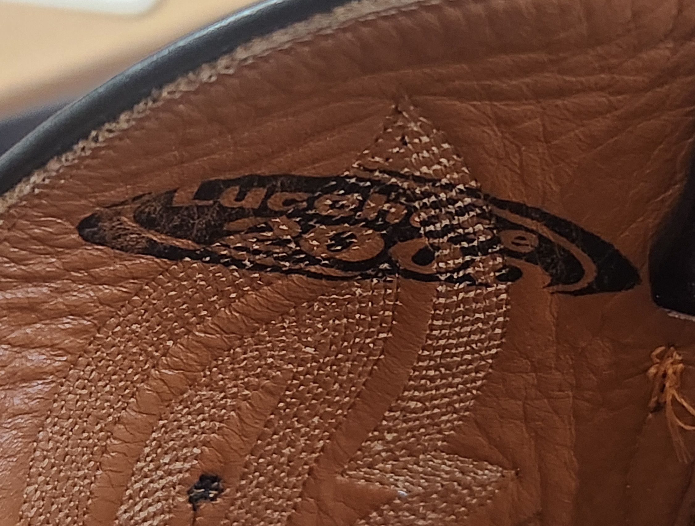 Lucchese × Vintage Lucchese 2000 african Exotic Black cherry boots 10.5 D T3039 Size US 10.5 / EU 43-44 - 16 Thumbnail