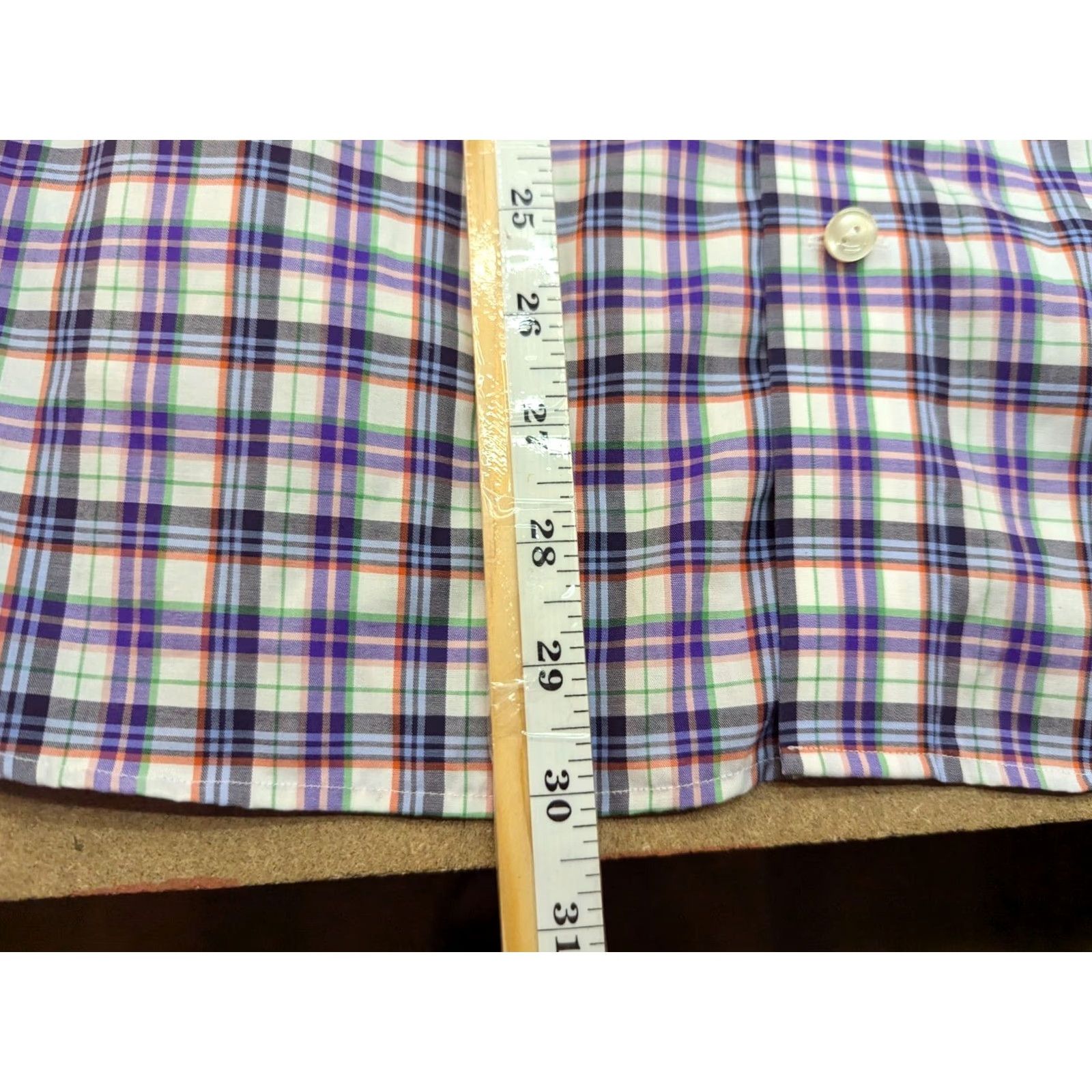 Eton VINTAGE ETON Cont emporary Button Up Shirt Mens Size 39 15.5 Long Sleeves Check Size US L / EU 52-54 / 3 - 4 Thumbnail