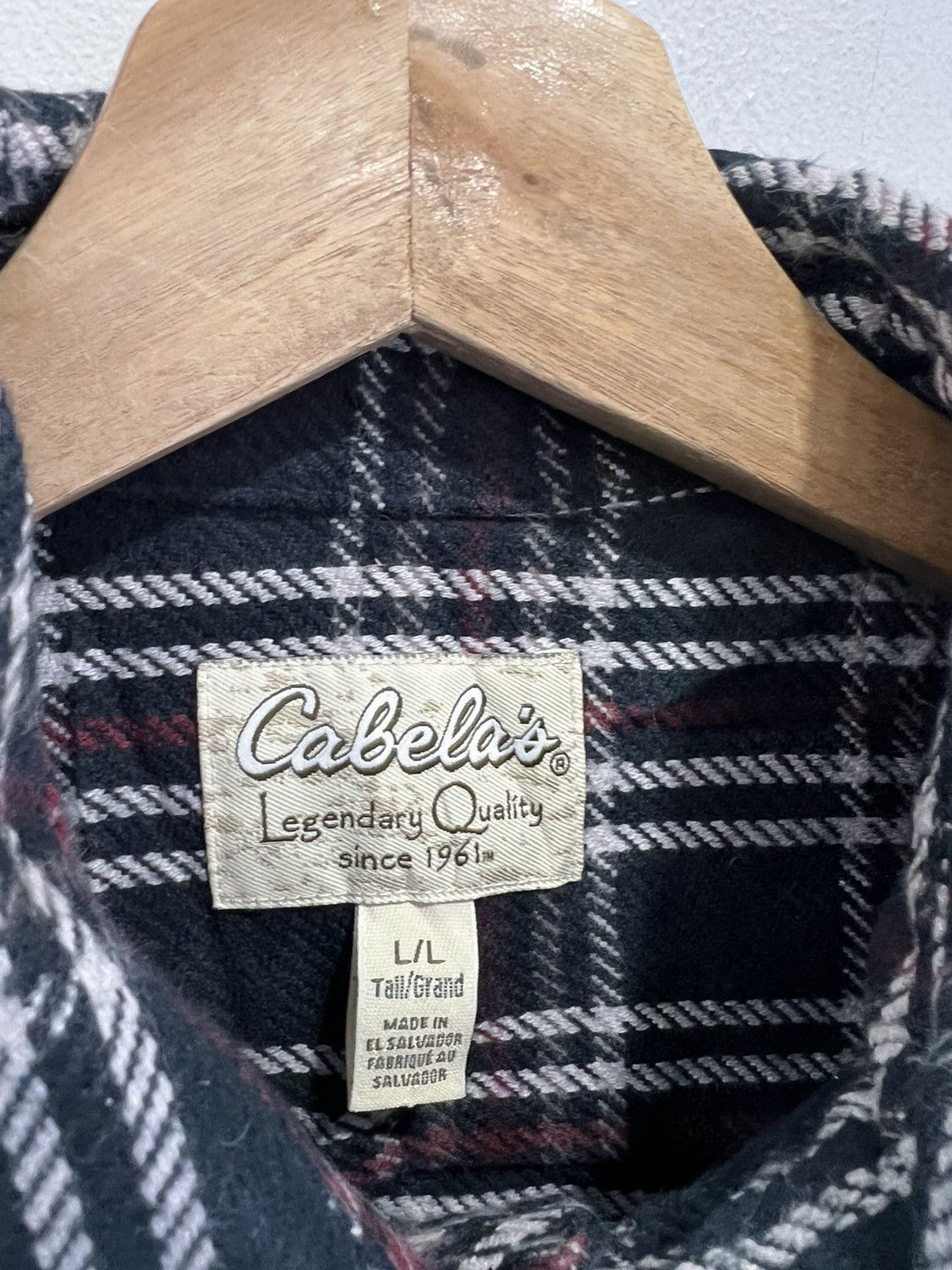 Cabelas Mens Cabelas Plaid Button Up Shirt L tall Size US L / EU 52-54 / 3 - 3 Thumbnail