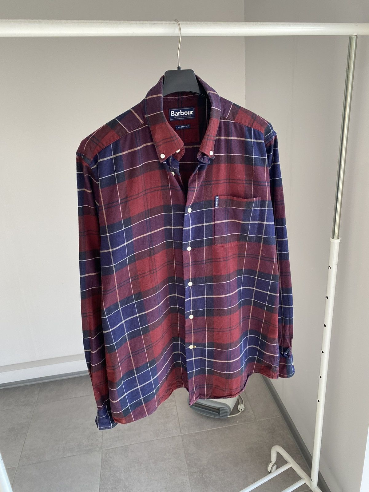 Barbour Flannel Checkered Shirt