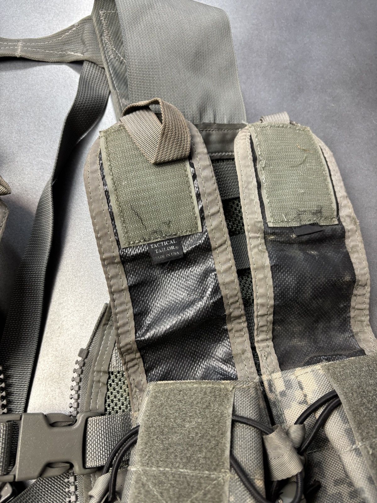Vintage Vintage US Army Vest Digi Camo Ammo Vest Flak Tactical Cargo Size ONE SIZE - 9 Thumbnail