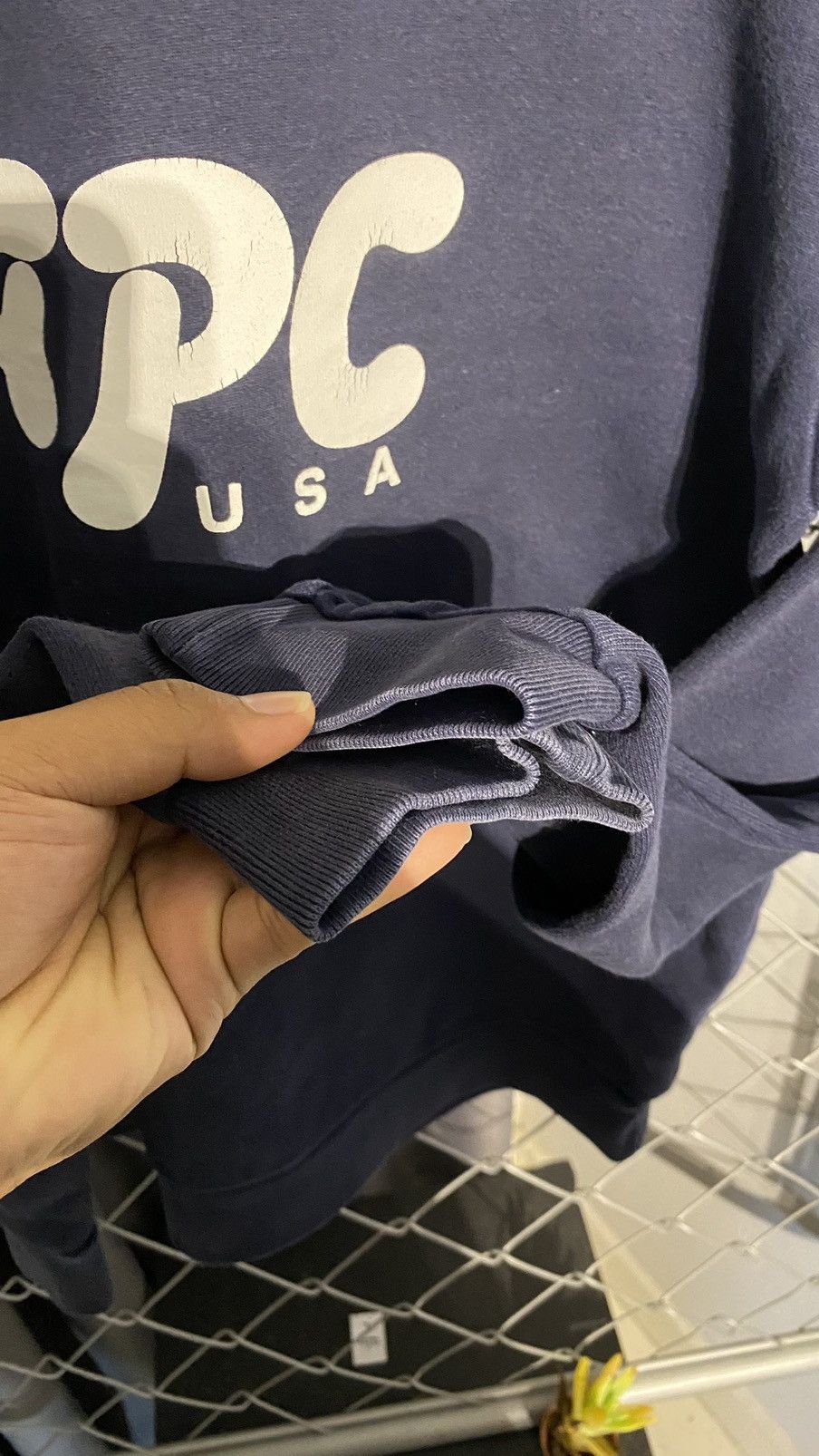 A.P.C. A.P.C. USA SWEATSHIRT BLUE MEDIUM Size US M / EU 48-50 / 2 - 6 Thumbnail