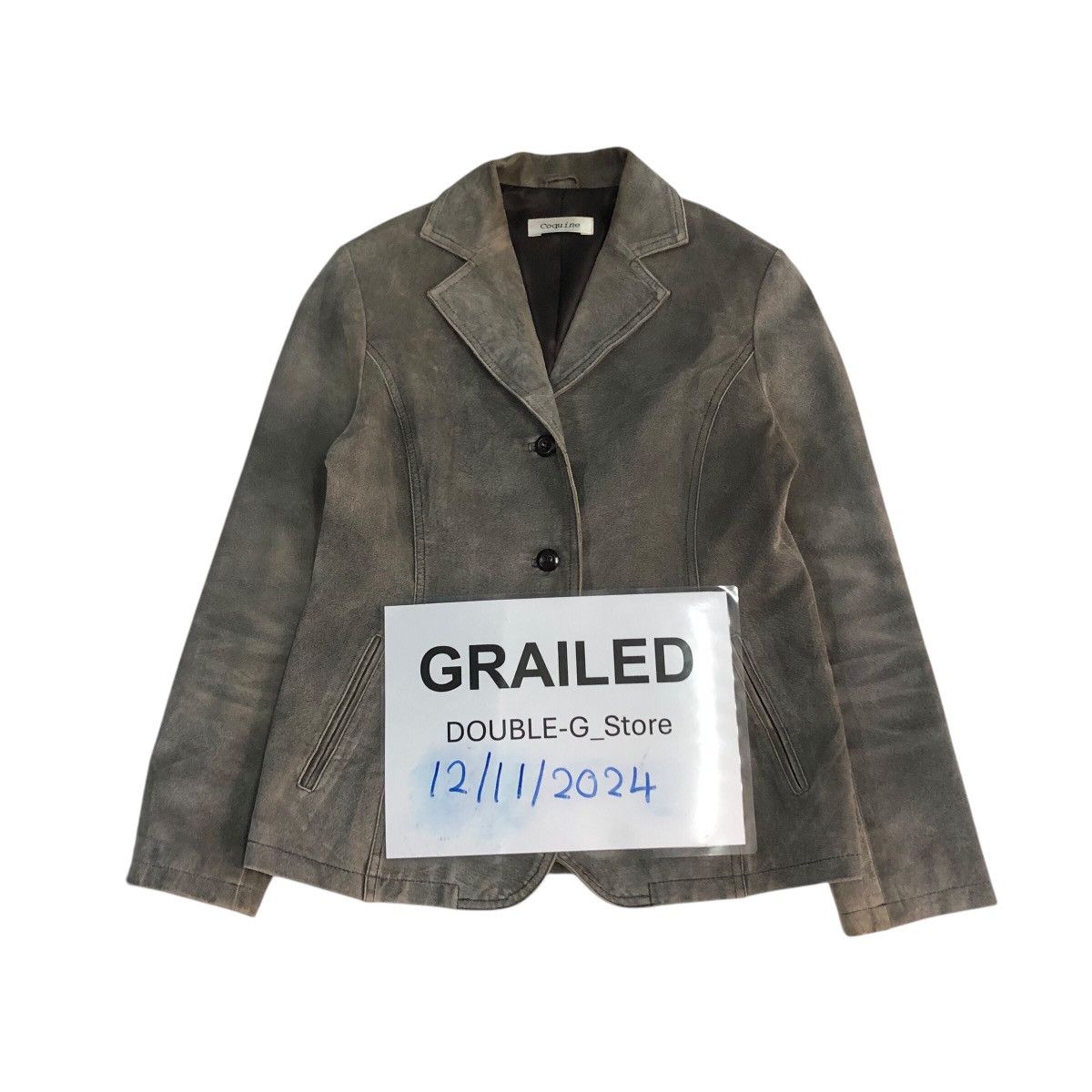 Japanese Brand 📌Vintage Biker Leather Jacket Coquine Issey Miyake Size US M / EU 48-50 / 2 - 1 Thumbnail