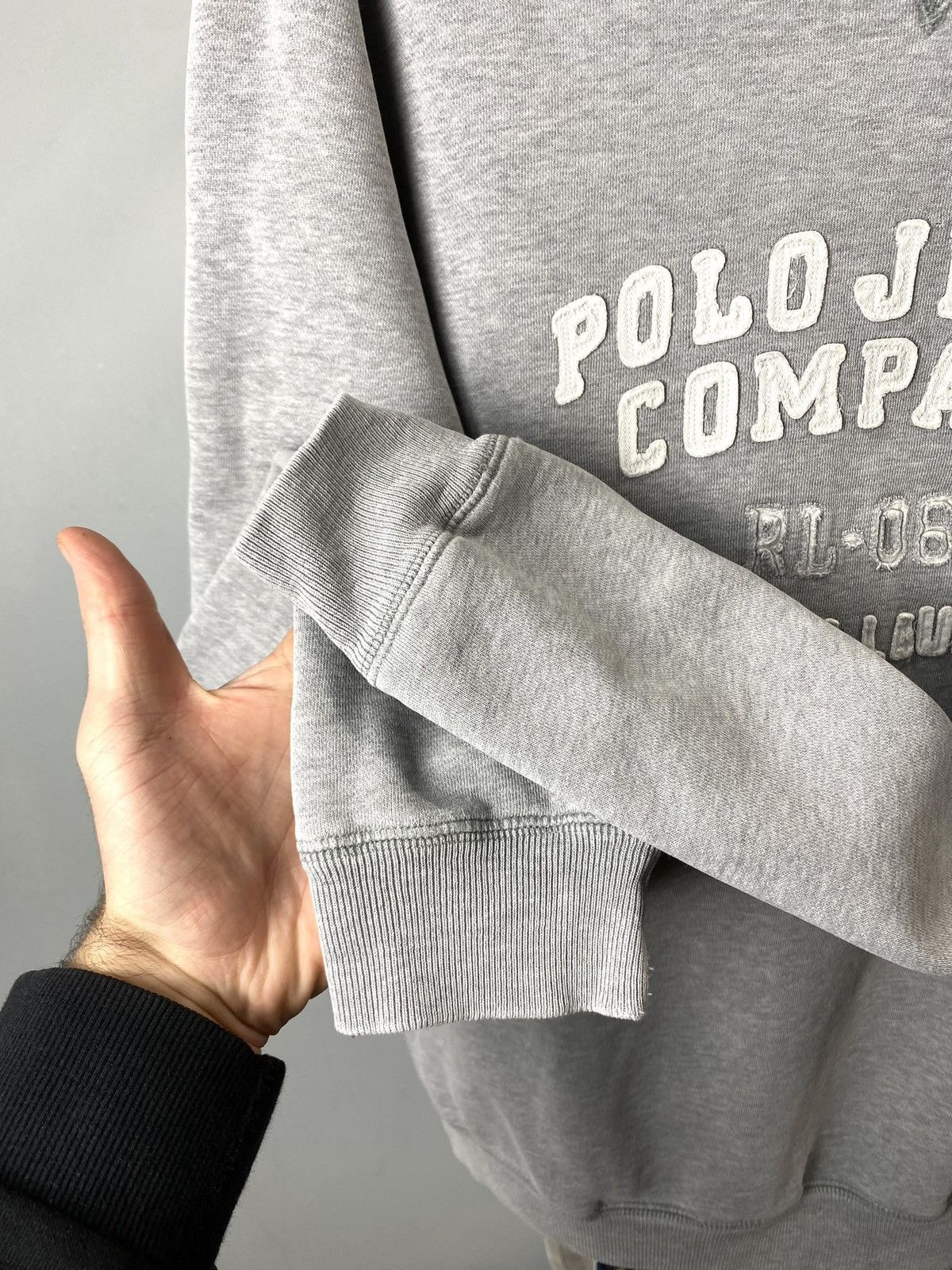 Other Fabric Distressed Vintage Polo Ralph Lauren Sweatshirt RRL Size US L / EU 52-54 / 3 - 7 Thumbnail