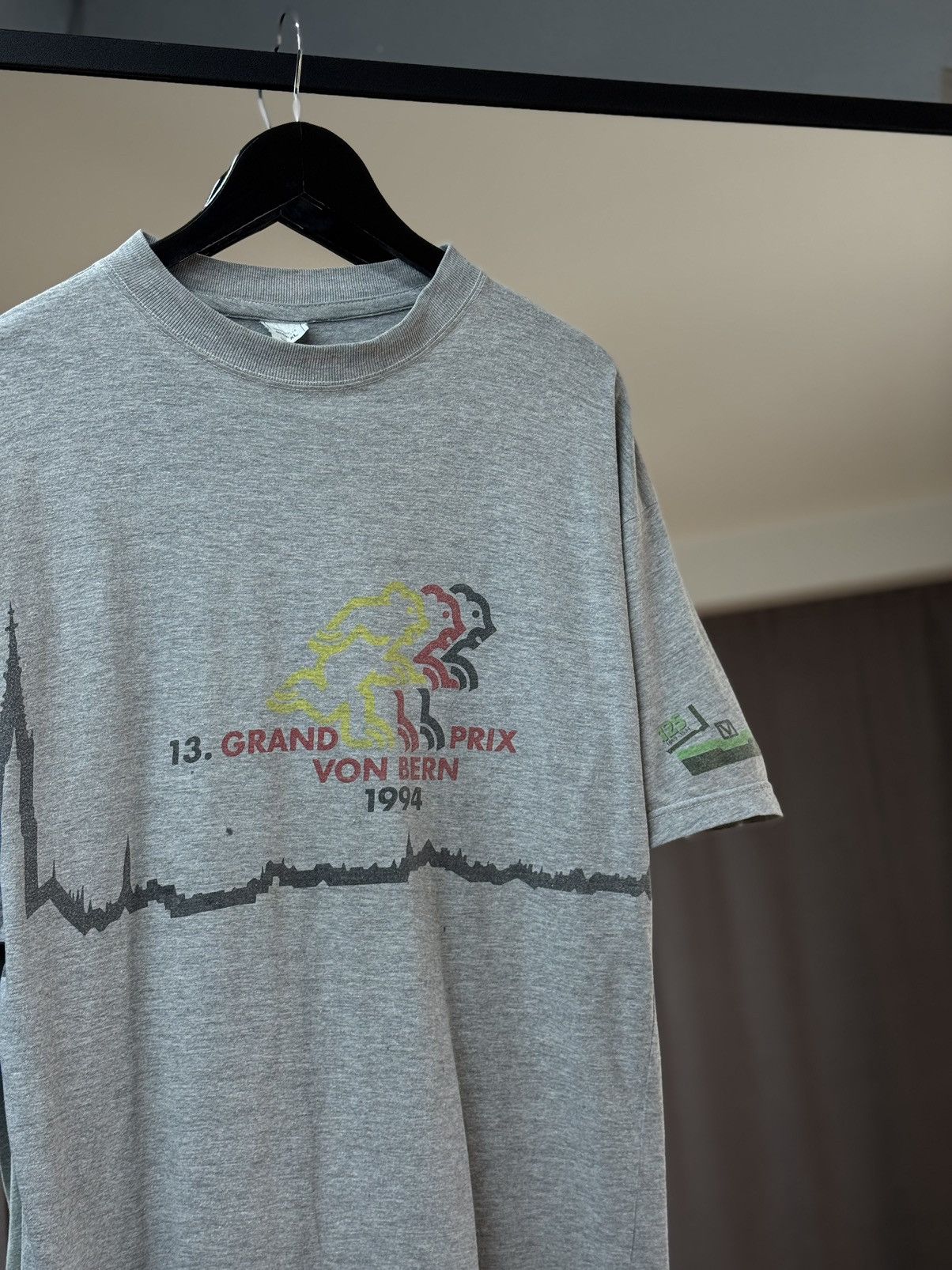 Asics Vintage Asics Grand Prix Von Bern 1994 T-shirt Size US XL / EU 56 / 4 - 2 Thumbnail