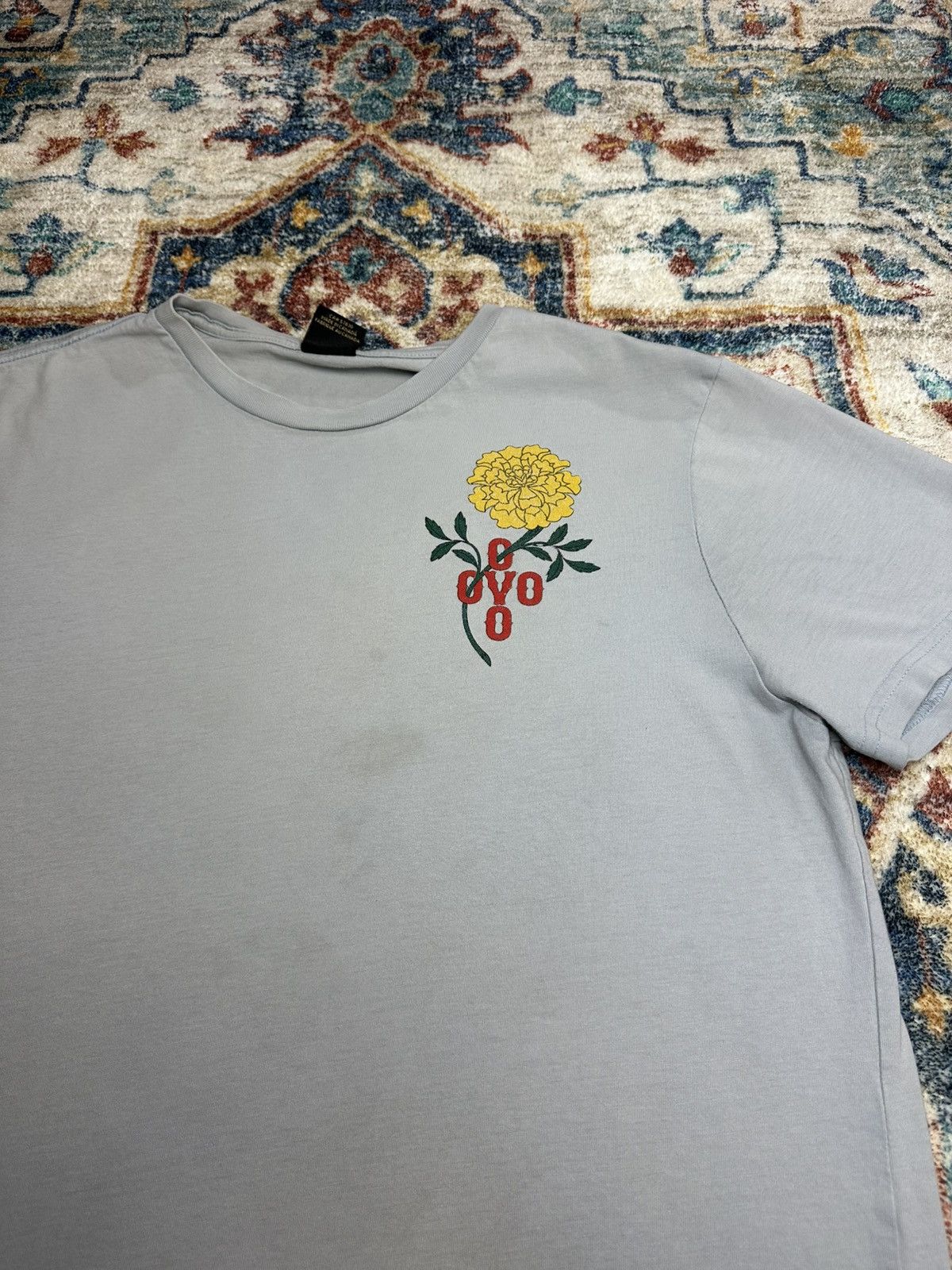October's Very Own OVO Flowers Logo T-shirt Size XL Size US XL / EU 56 / 4 - 4 Thumbnail