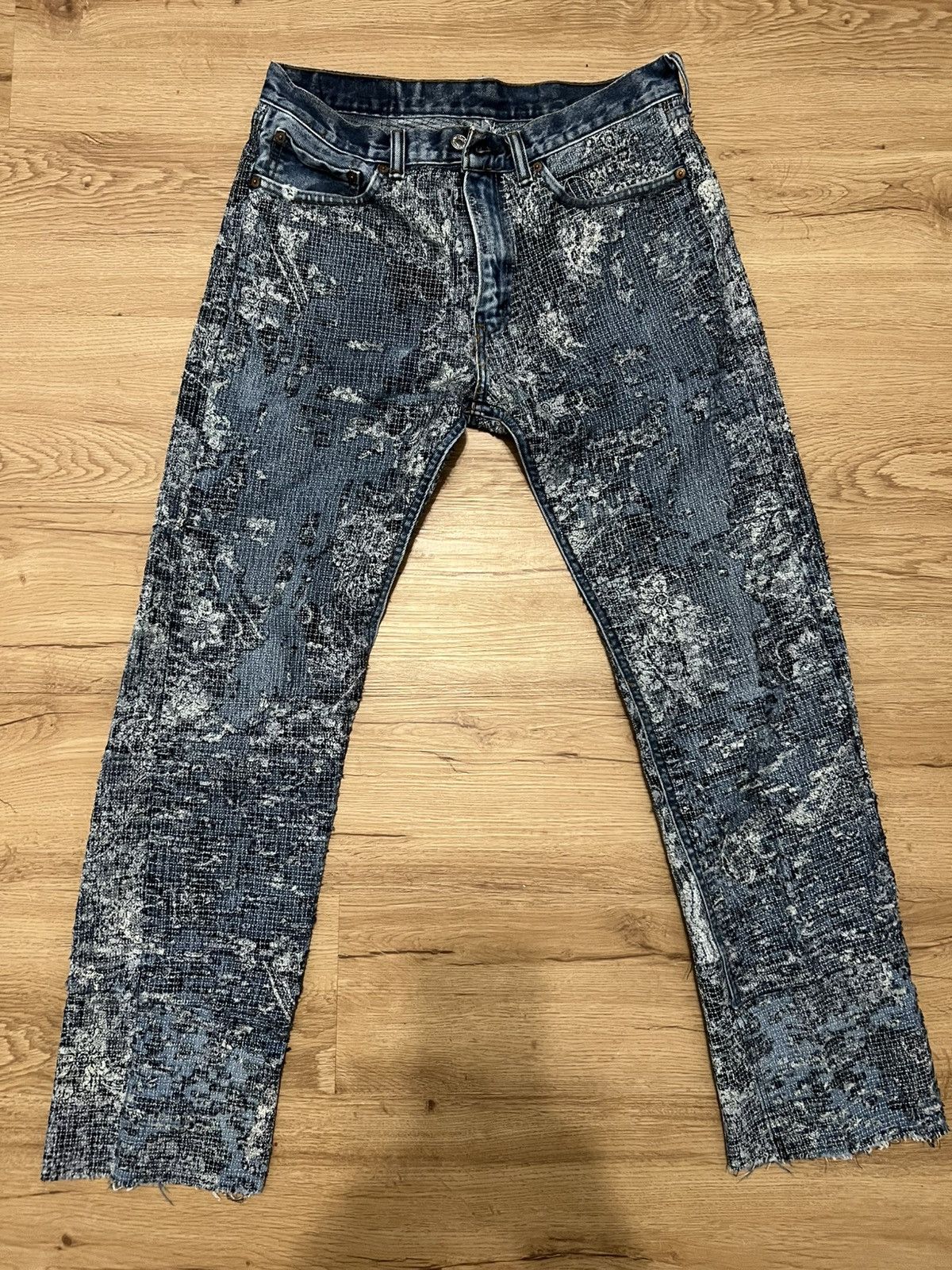 BORO Denim × Ends Repair × Proleta Re Art Boro Denim x Levi’s Size US 32 / EU 48 - 1 Thumbnail