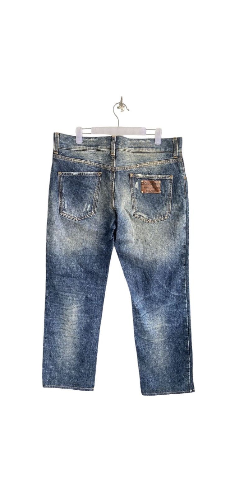 Dolce & Gabbana Vintage Dolce & Cabbana Distressed Jeans Size US 34 / EU 50 - 2 Thumbnail
