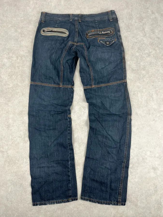 Dolce & Gabbana AW2004 Dolce & Gabbana Blue Denim Zip Multi-Pocket Jeans Size US 32 / EU 48 - 7 Thumbnail