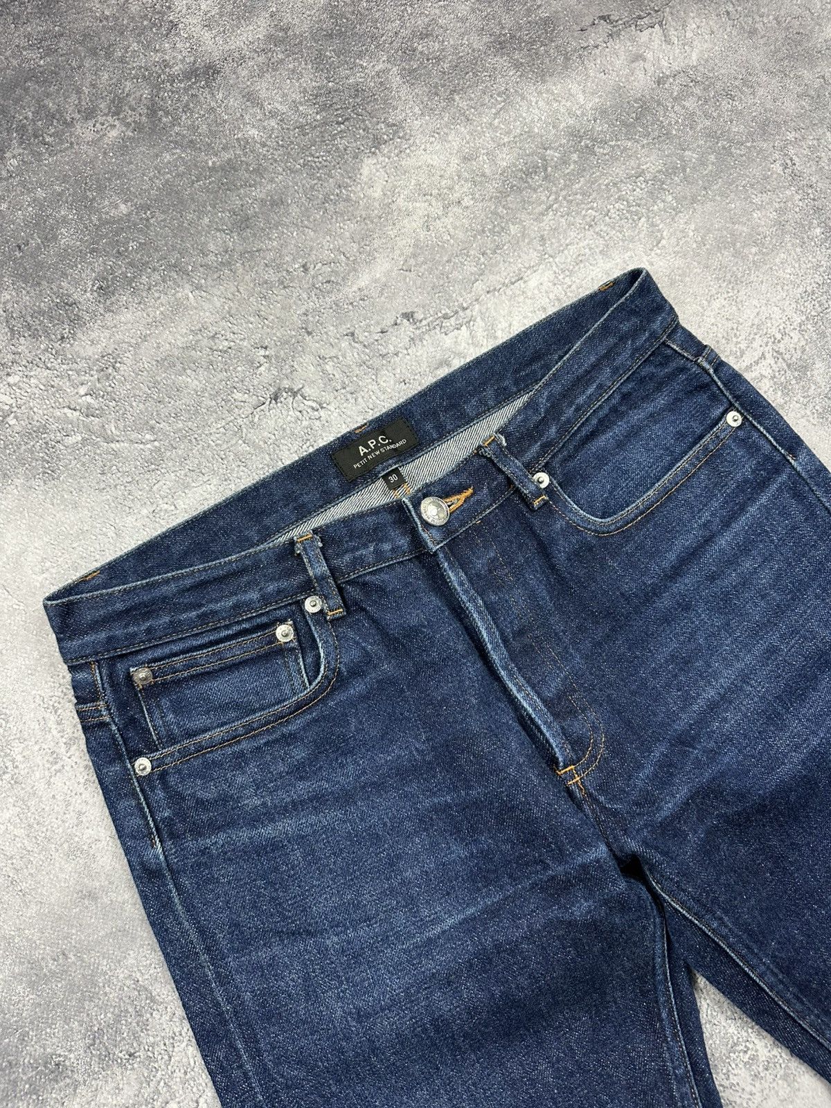 A.P.C. A.P.C Jeans Petite Standard Selvedge Denim Japanese APC 30 Size US 30 / EU 46 - 13 Thumbnail