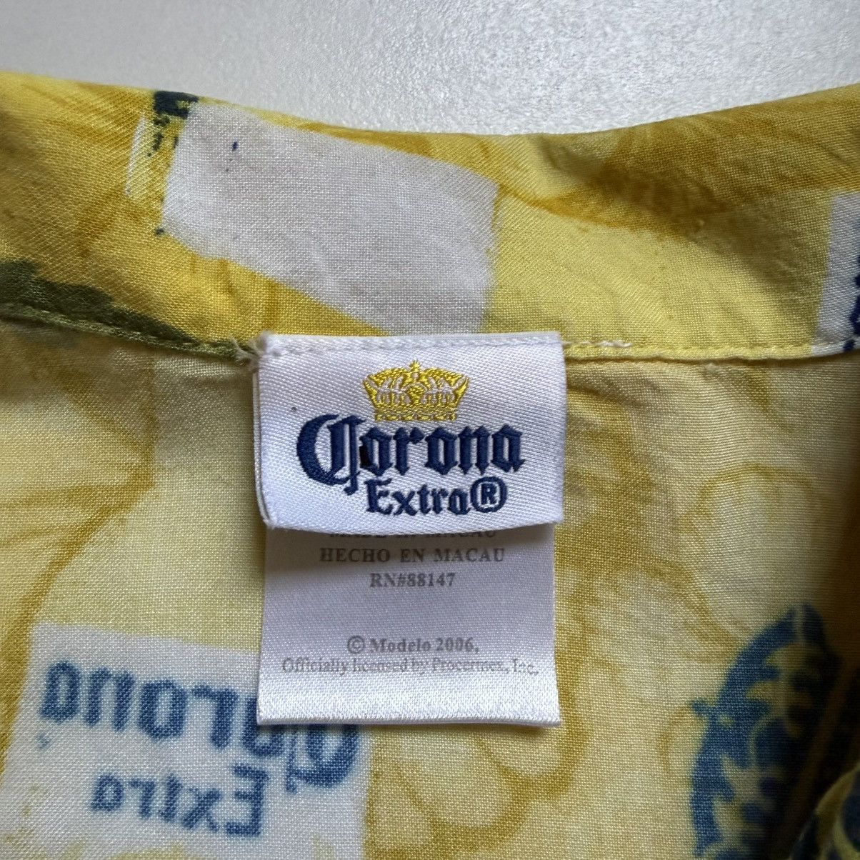 Vintage Vintage Y2K Corona Extra Shirt Size US XL / EU 56 / 4 - 5 Thumbnail