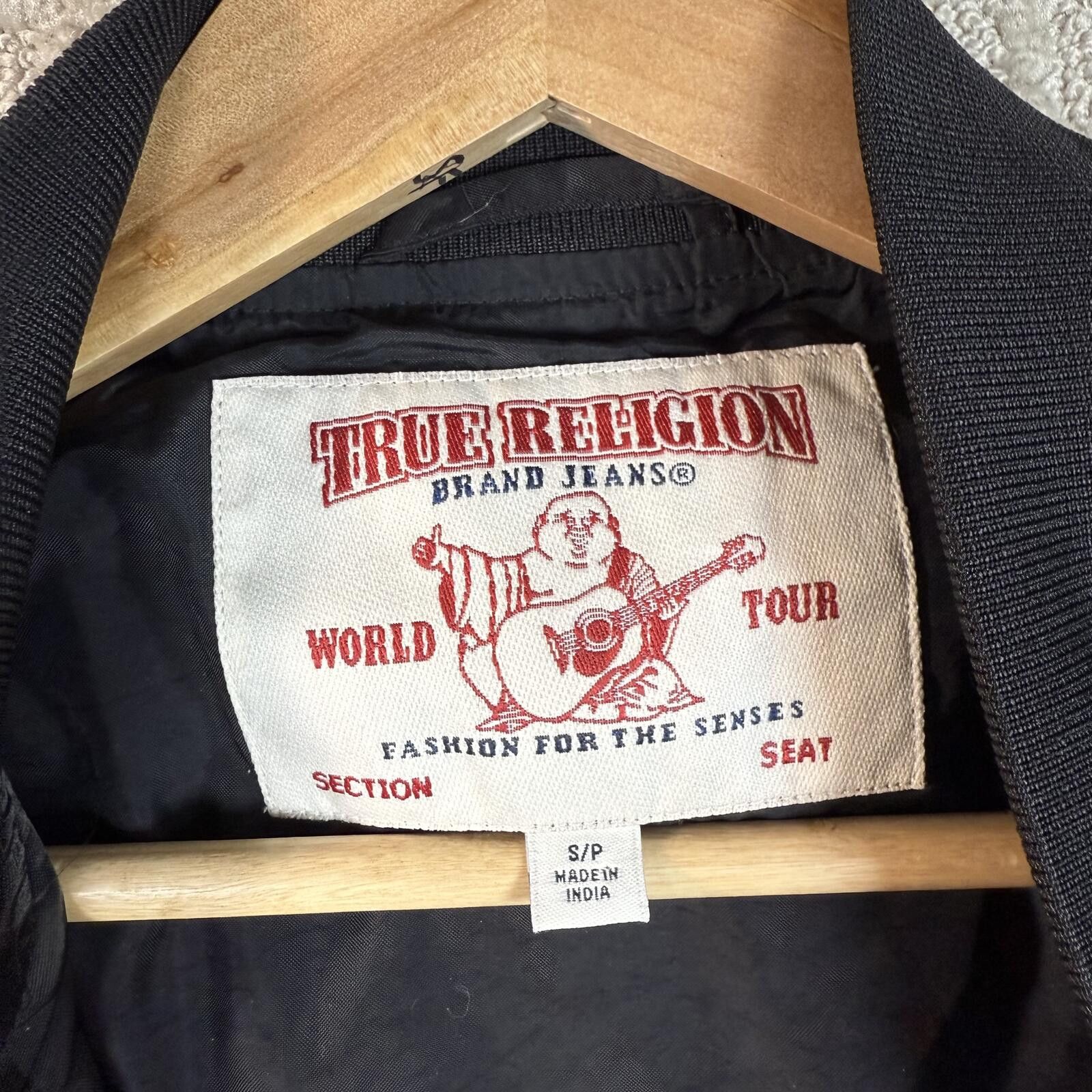 True Religion Y2K True Religion Checkered Bomber Jacket Size US S / EU 44-46 / 1 - 3 Thumbnail