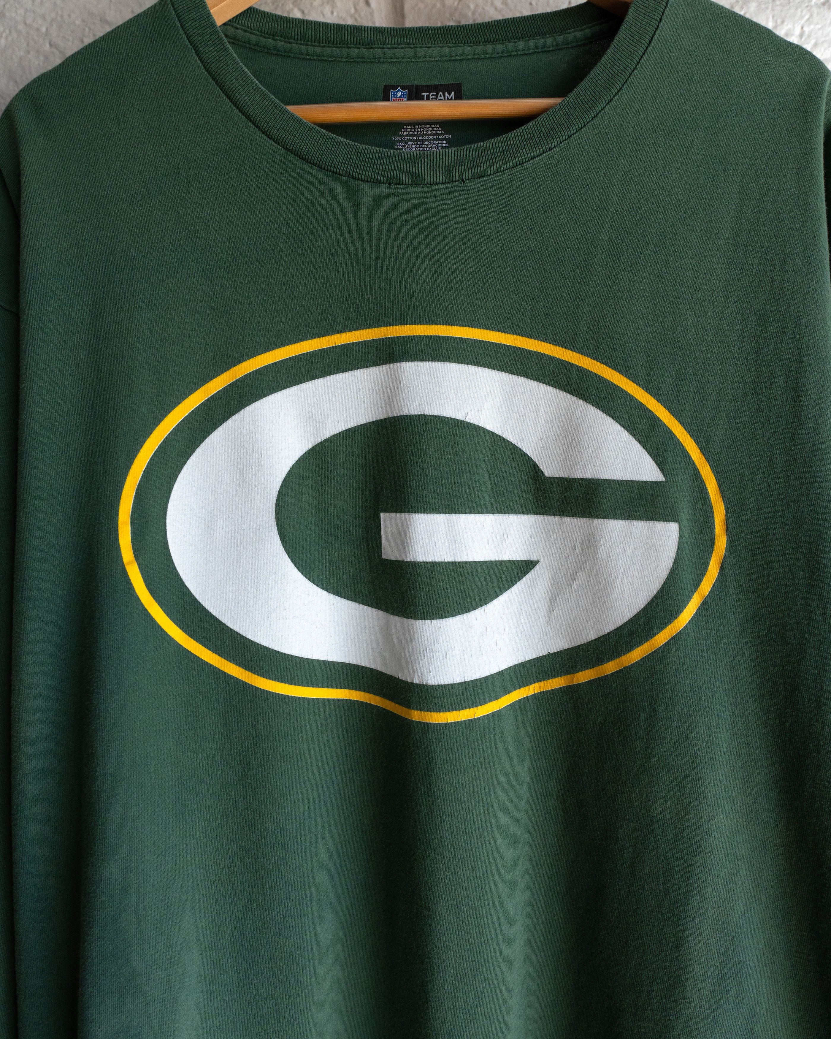 NFL × Vintage NFL Green Bay Packers Long Sleeve Graphic T Shirt Men's XL Size US XL / EU 56 / 4 - 2 Thumbnail